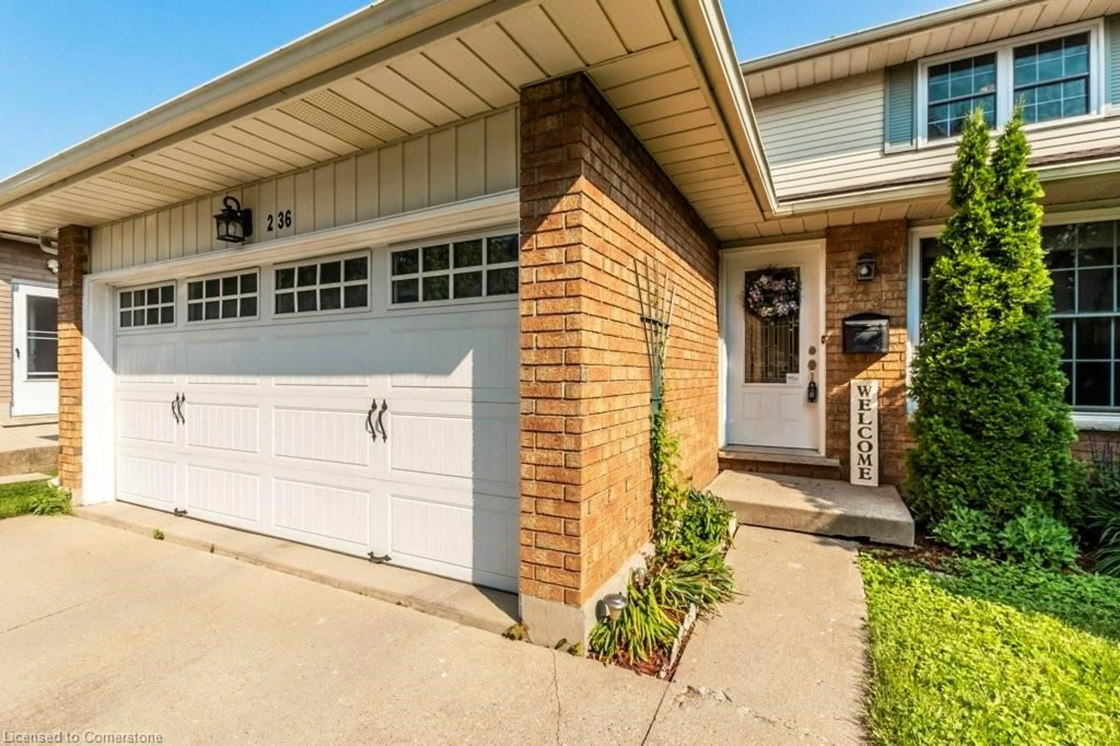 Home with brick exterior material, street for 236 Rittenhouse Rd, Kitchener Ontario N2E 2V5