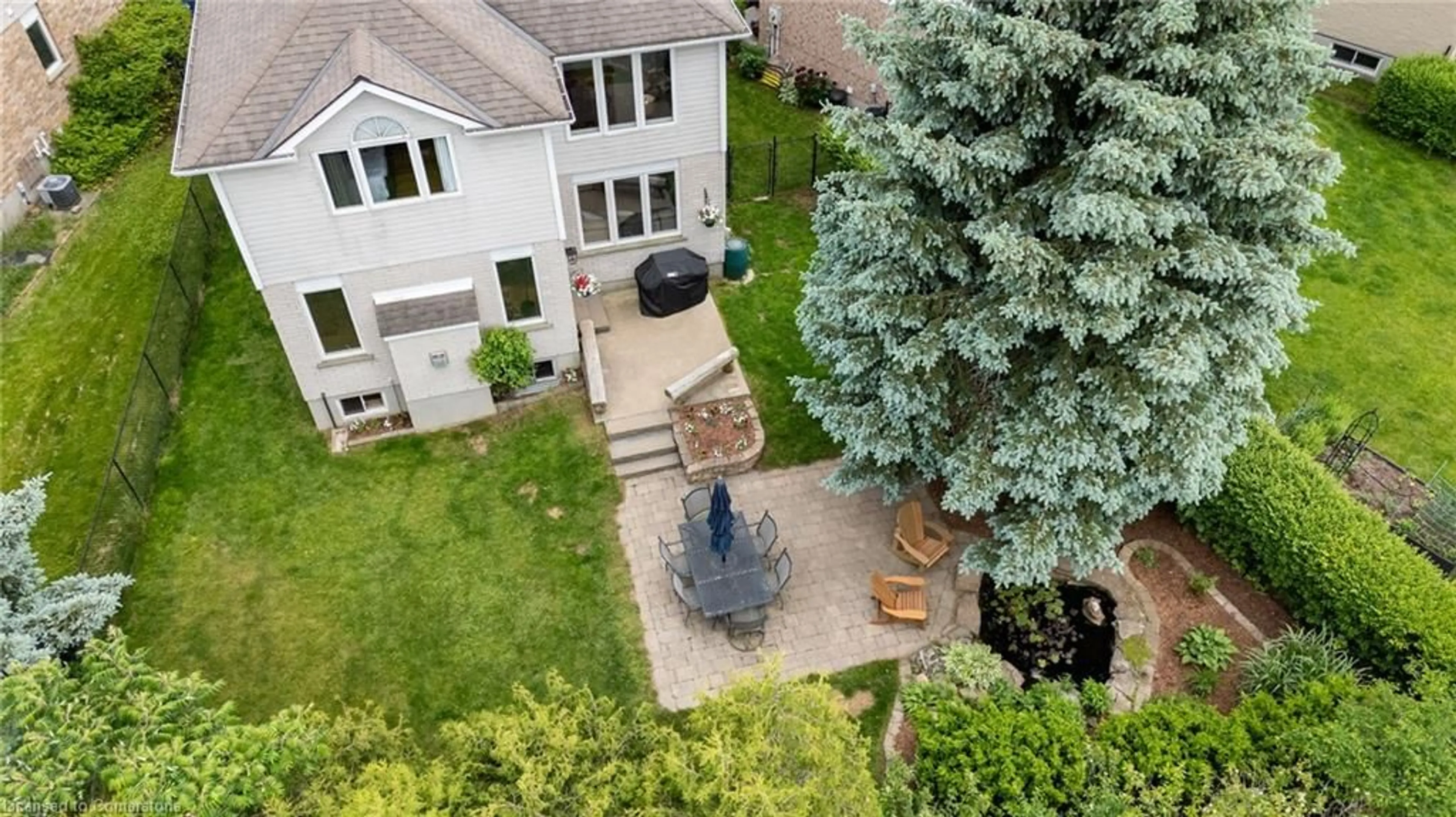 A pic from outside/outdoor area/front of a property/back of a property/a pic from drone, street for 27 Burke Cres, Guelph Ontario N1L 1J2