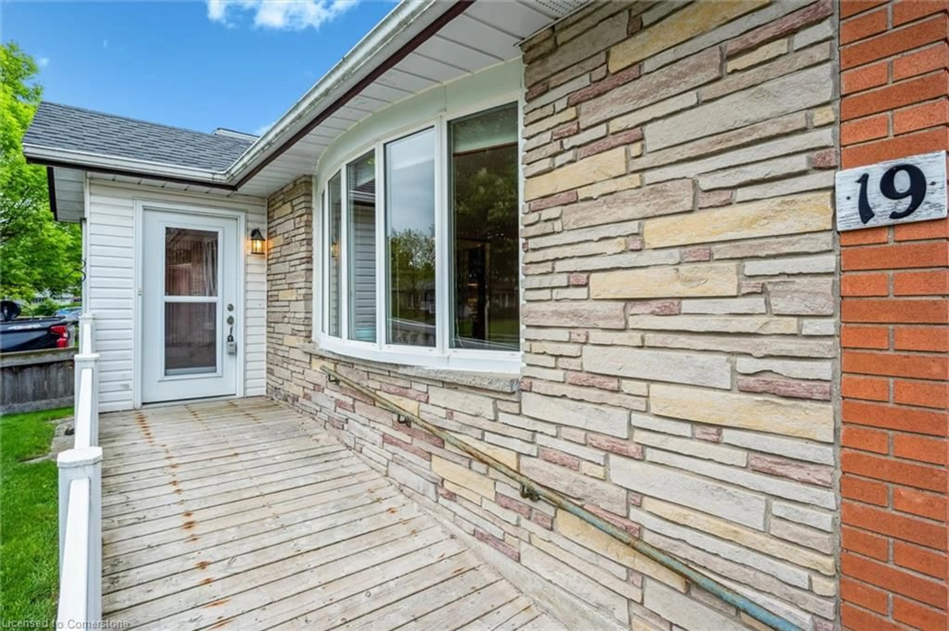 Home with brick exterior material, street for 19 Markwood Dr, Kitchener Ontario N2M 2H3