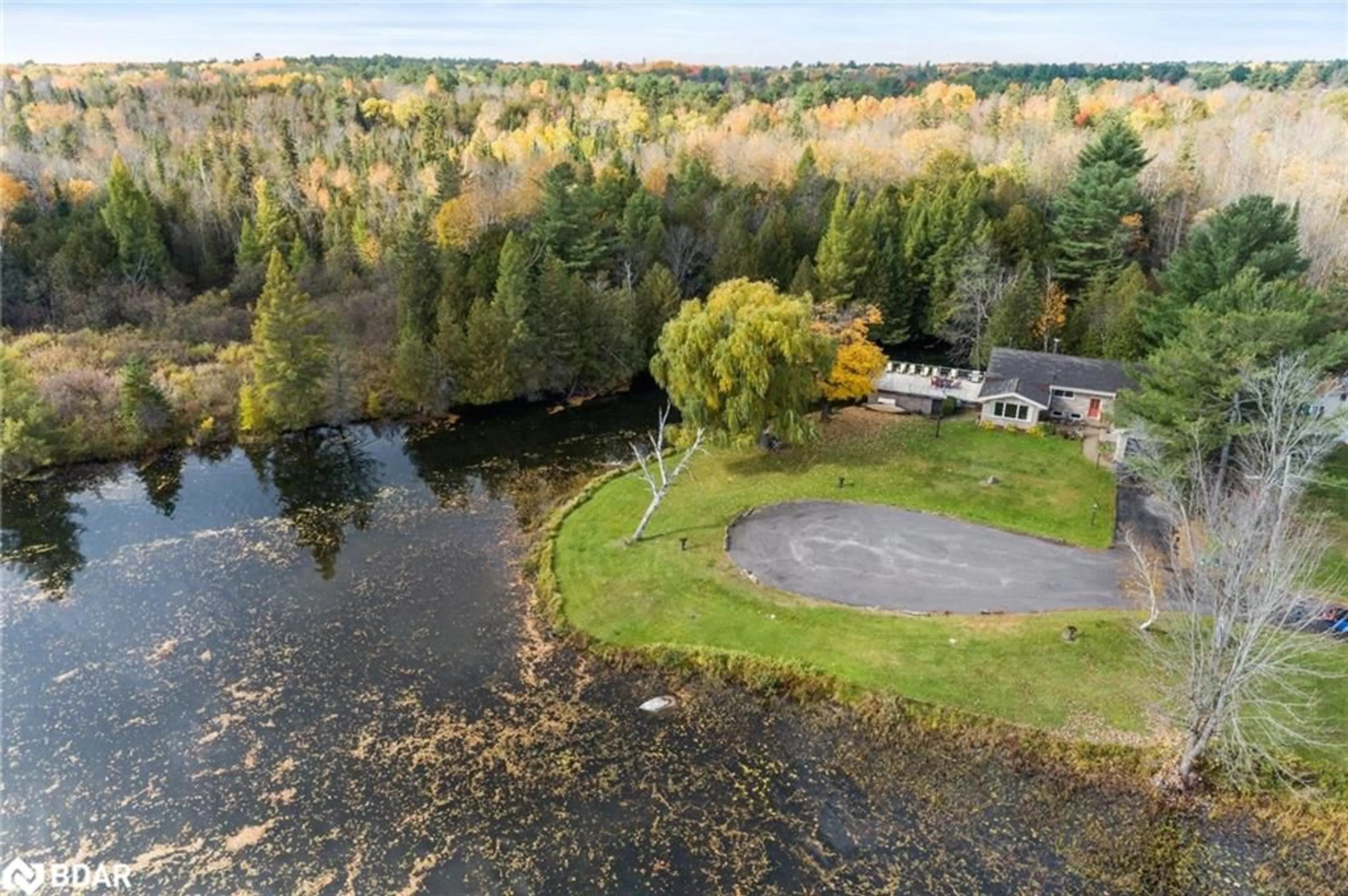 A pic from outside/outdoor area/front of a property/back of a property/a pic from drone, water/lake/river/ocean view for 102 Albert St, Coboconk Ontario K0M 1K0