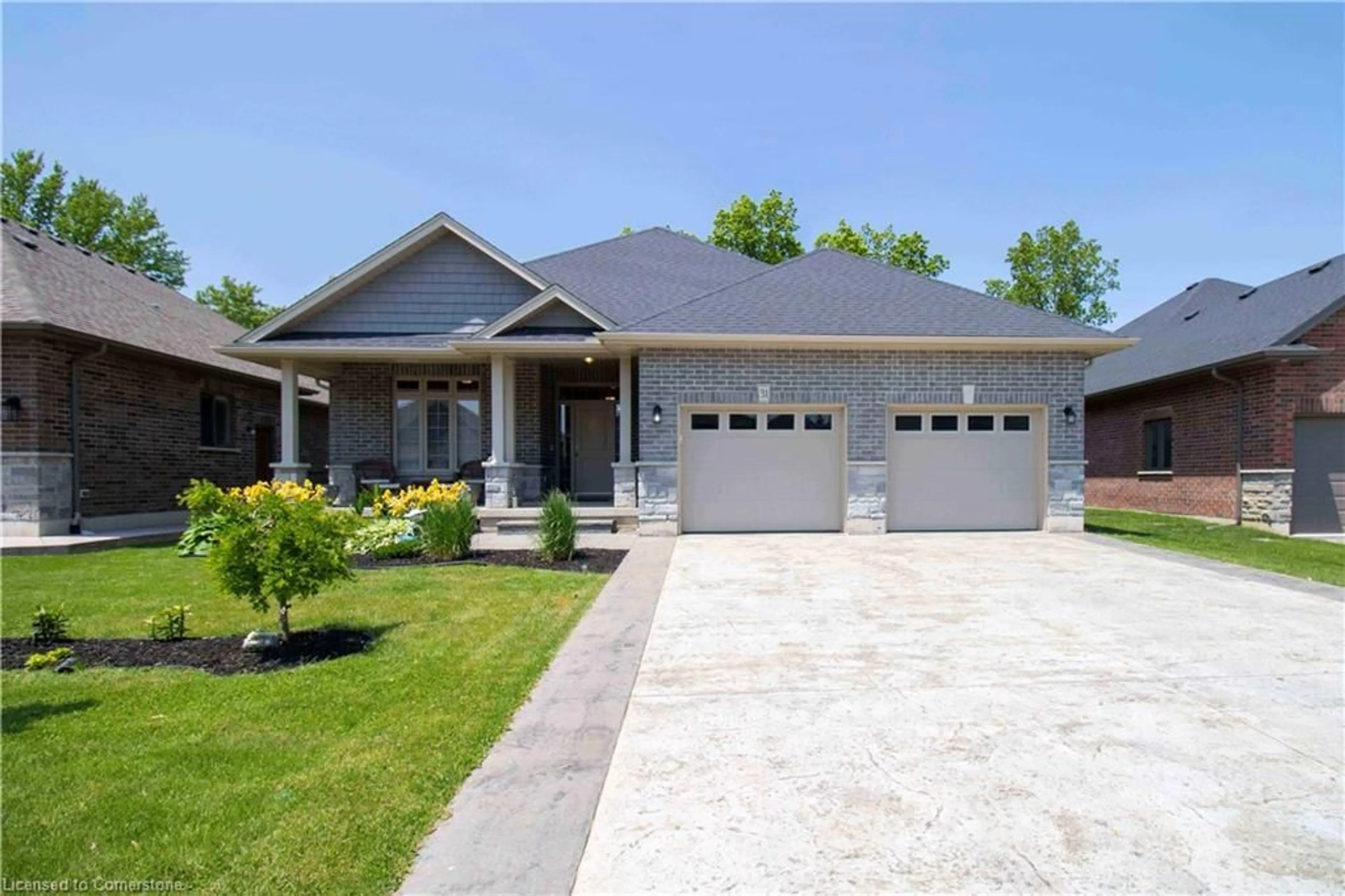 Home with brick exterior material, street for 31 Sycamore Dr, Port Dover Ontario N0A 1N6