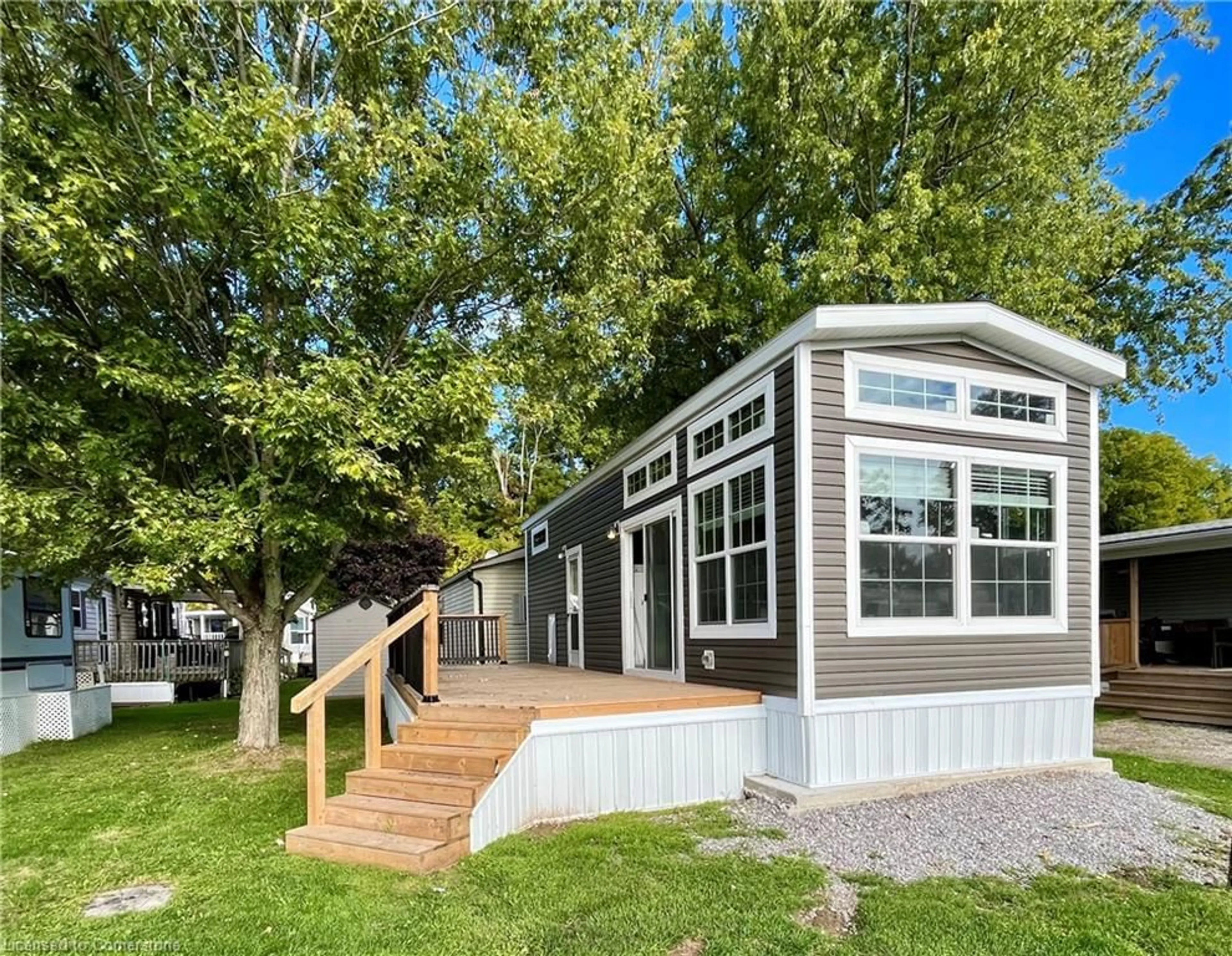 Home with vinyl exterior material, street for 274 Front Rd #51, St. Williams Ontario N0E 1P0
