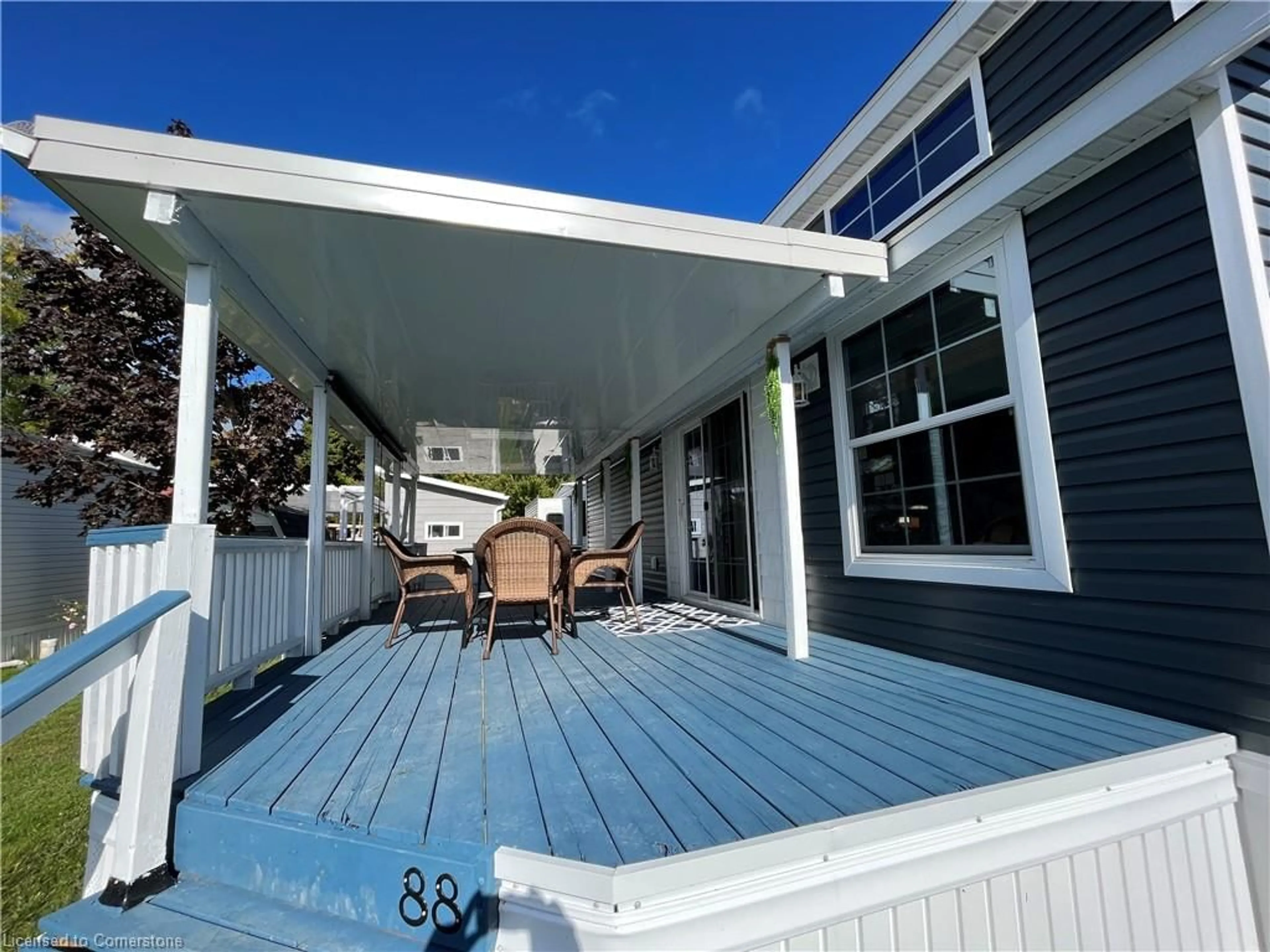 Patio, street for 274 Front Rd #88, St. Williams Ontario N0E 1P0