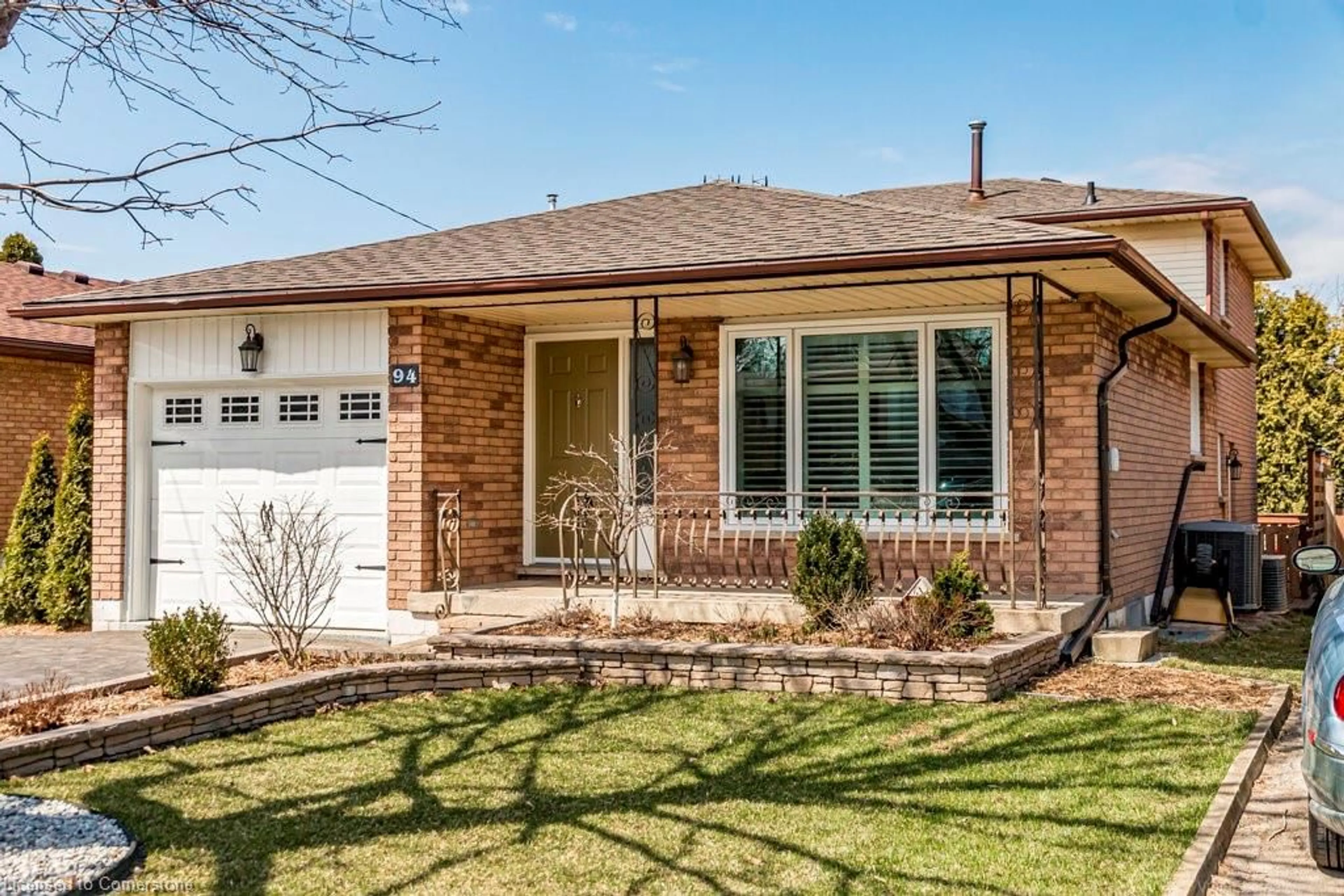 Home with brick exterior material, street for 94 Adis Ave, Hamilton Ontario L9C 6V3