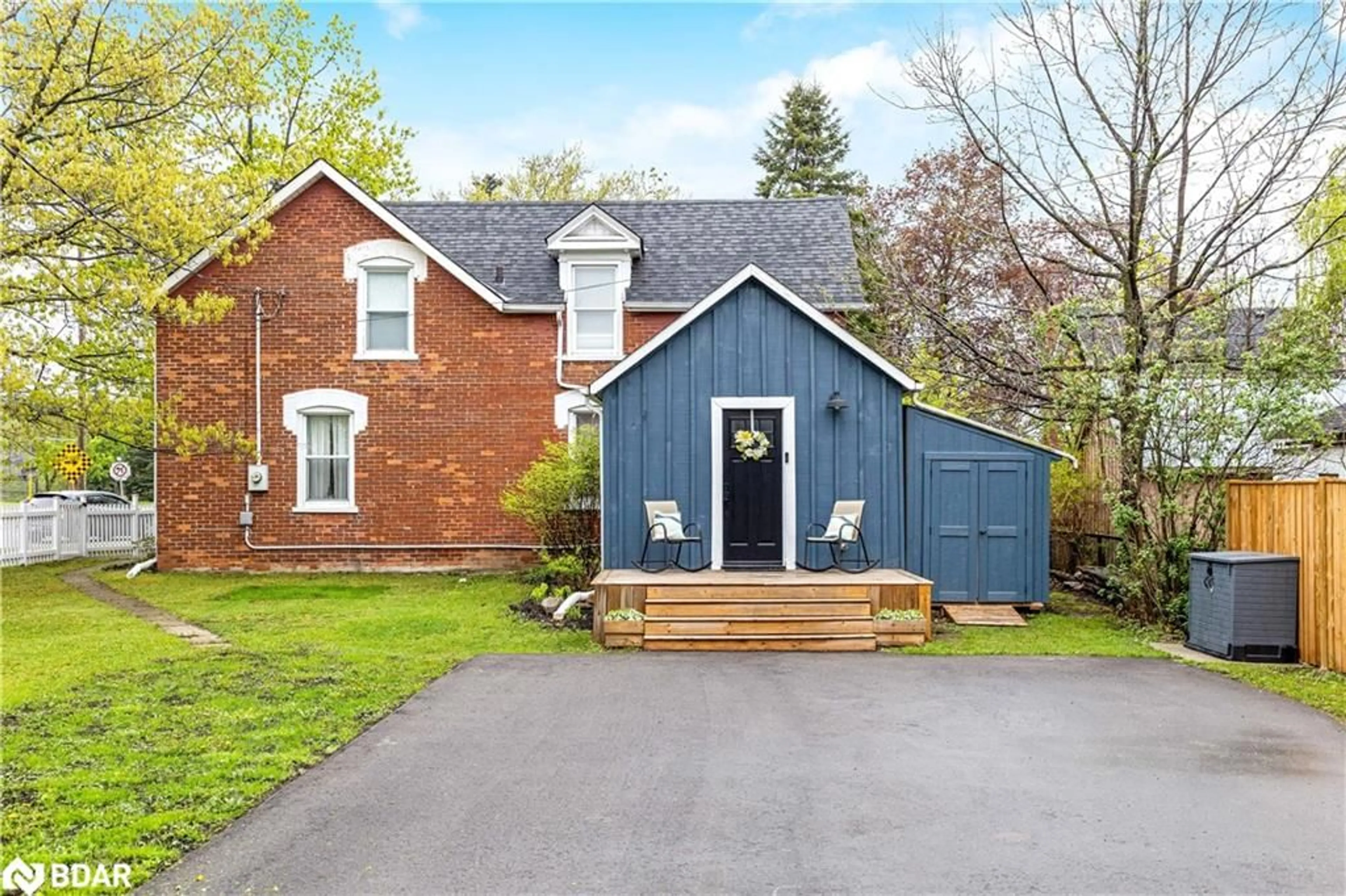 Home with brick exterior material, street for 243 Queen St, Acton Ontario L7J 1P7