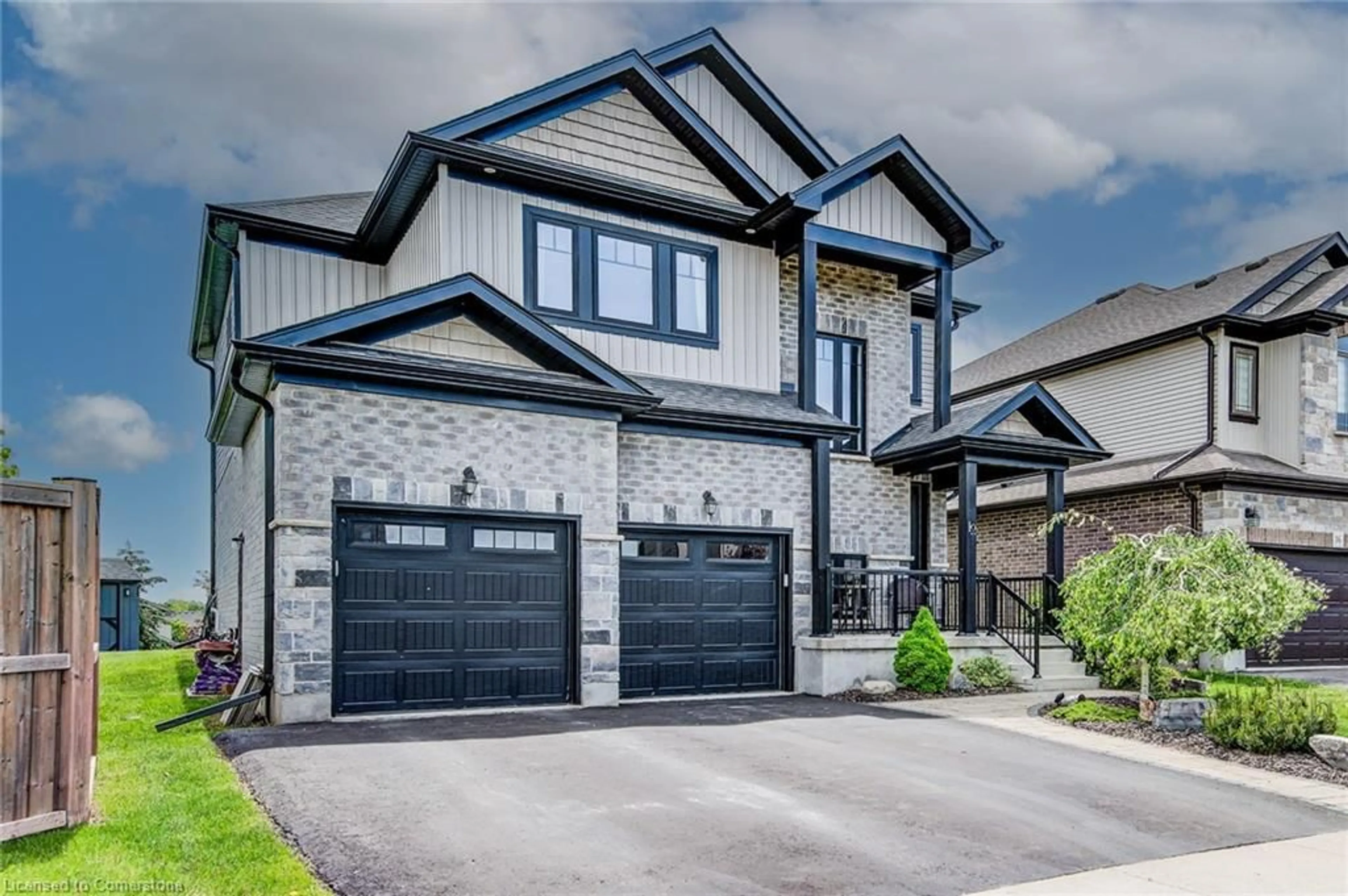 Home with brick exterior material, street for 12 Stier Rd, New Hamburg Ontario N3A 4N7