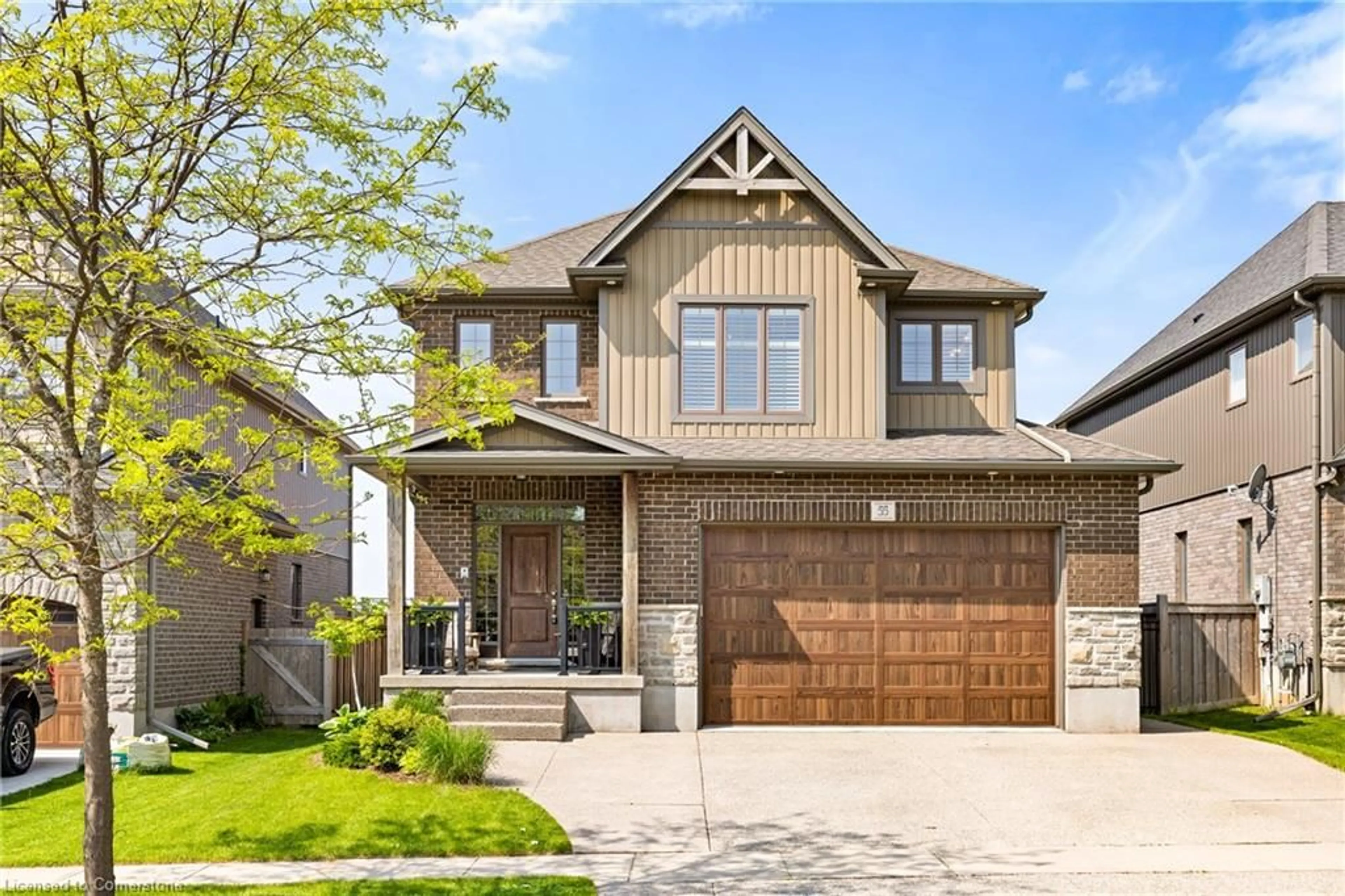 Home with brick exterior material, street for 55 Geiger Pl, Baden Ontario N3A 0C6