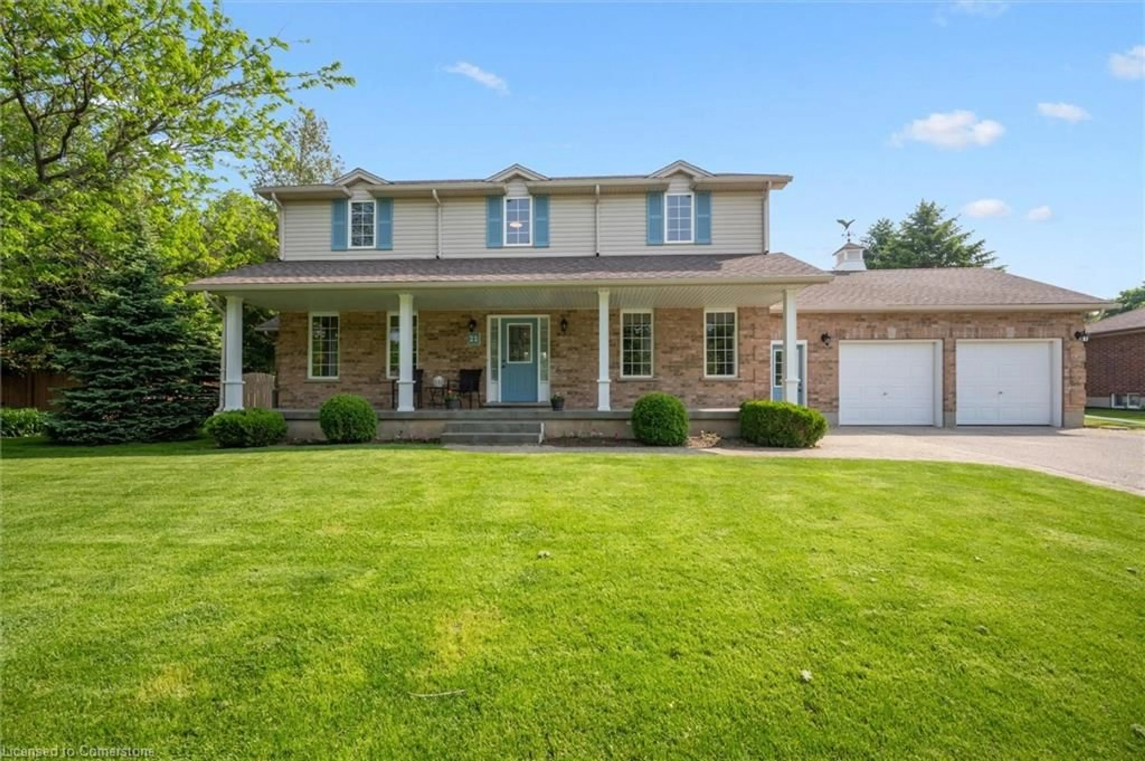 Home with brick exterior material, street for 22 Jason Dr, Guelph Ontario N1E 0N3