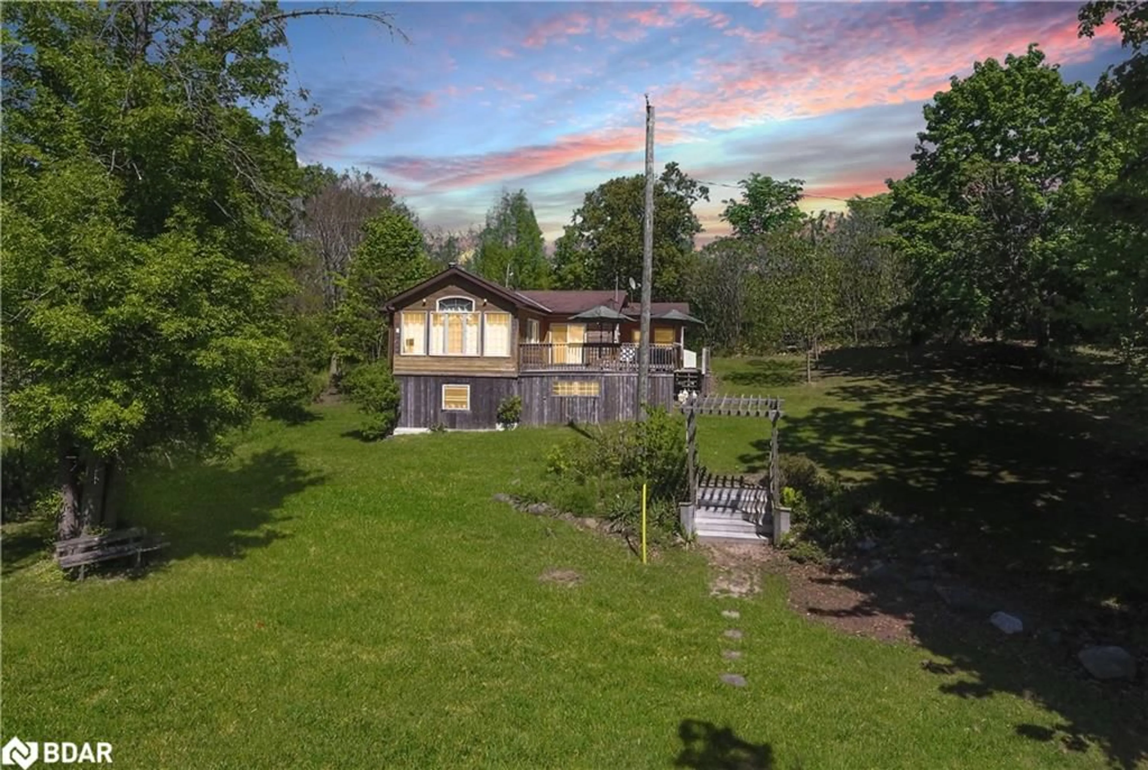 A pic from outside/outdoor area/front of a property/back of a property/a pic from drone, unknown for 50 Long Island, Bailieboro Ontario K0L 1B0