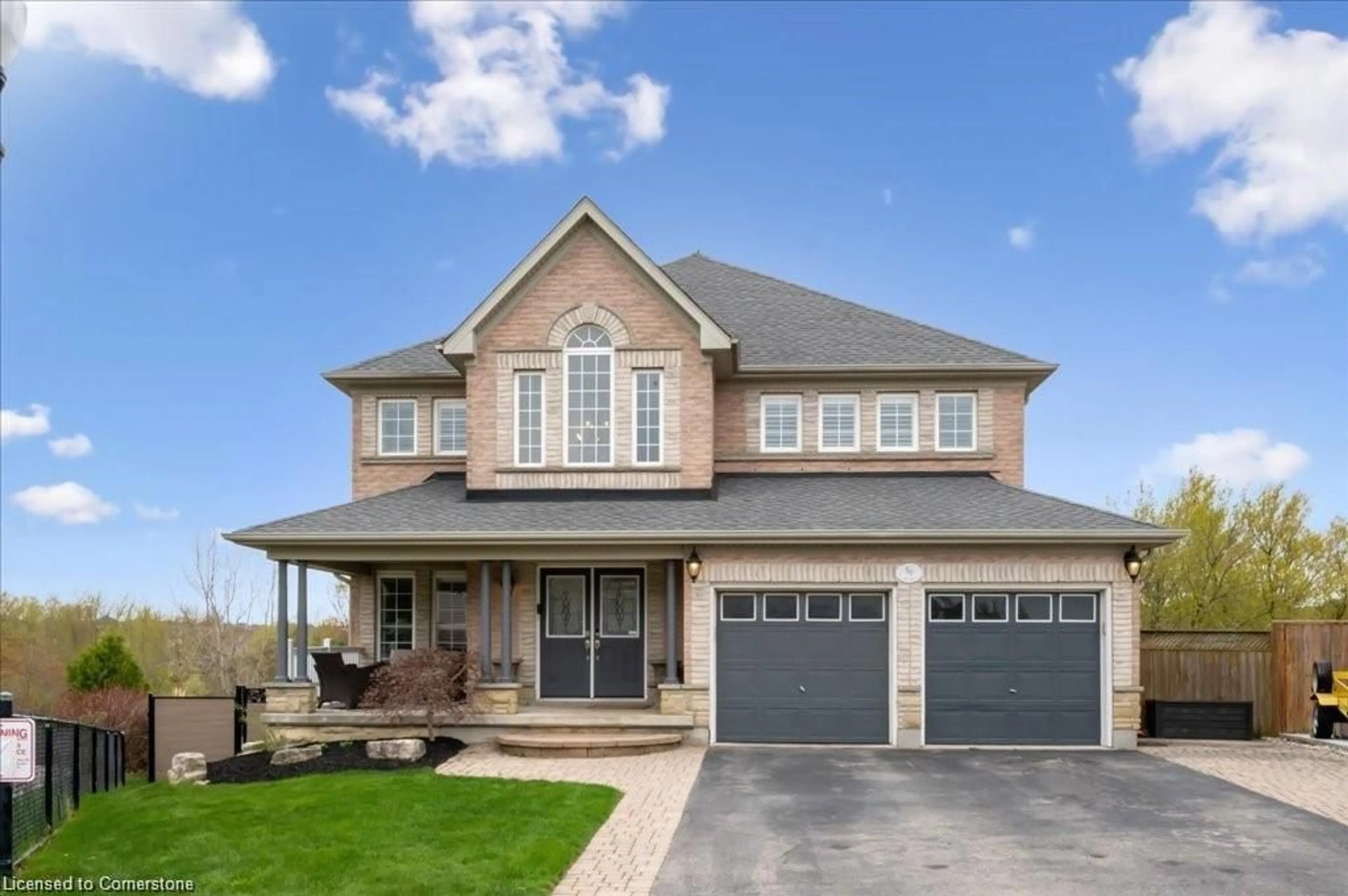 Home with brick exterior material, street for 50 Knox Crt, Kitchener Ontario N2P 2V6