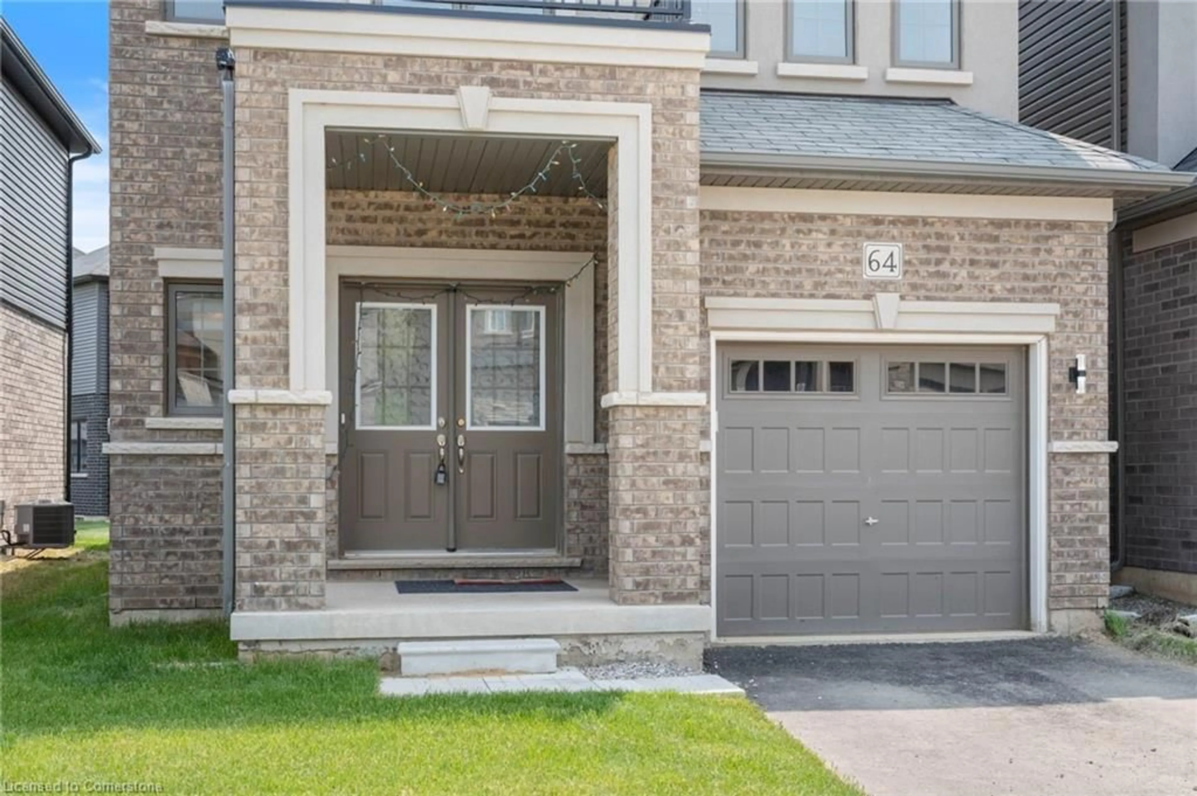 Home with brick exterior material, street for 64 Macklin St, Brantford Ontario N3V 0B7