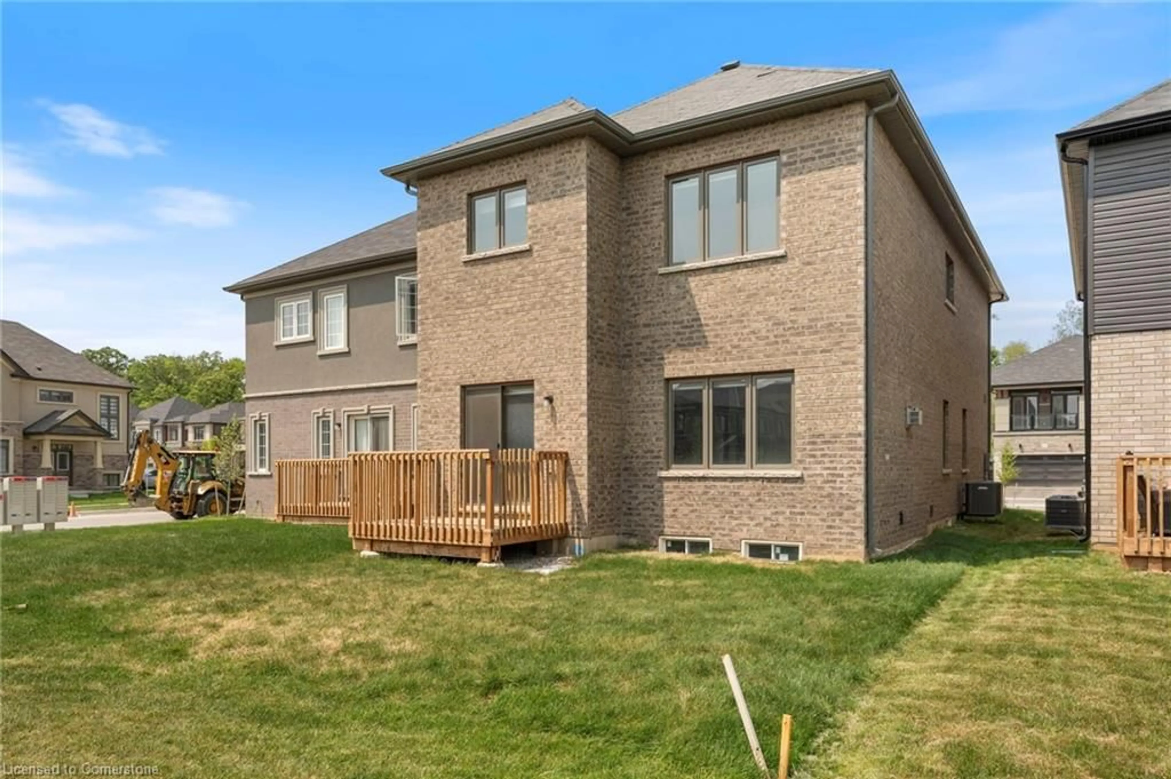 Home with brick exterior material, street for 64 Macklin St, Brantford Ontario N3V 0B7