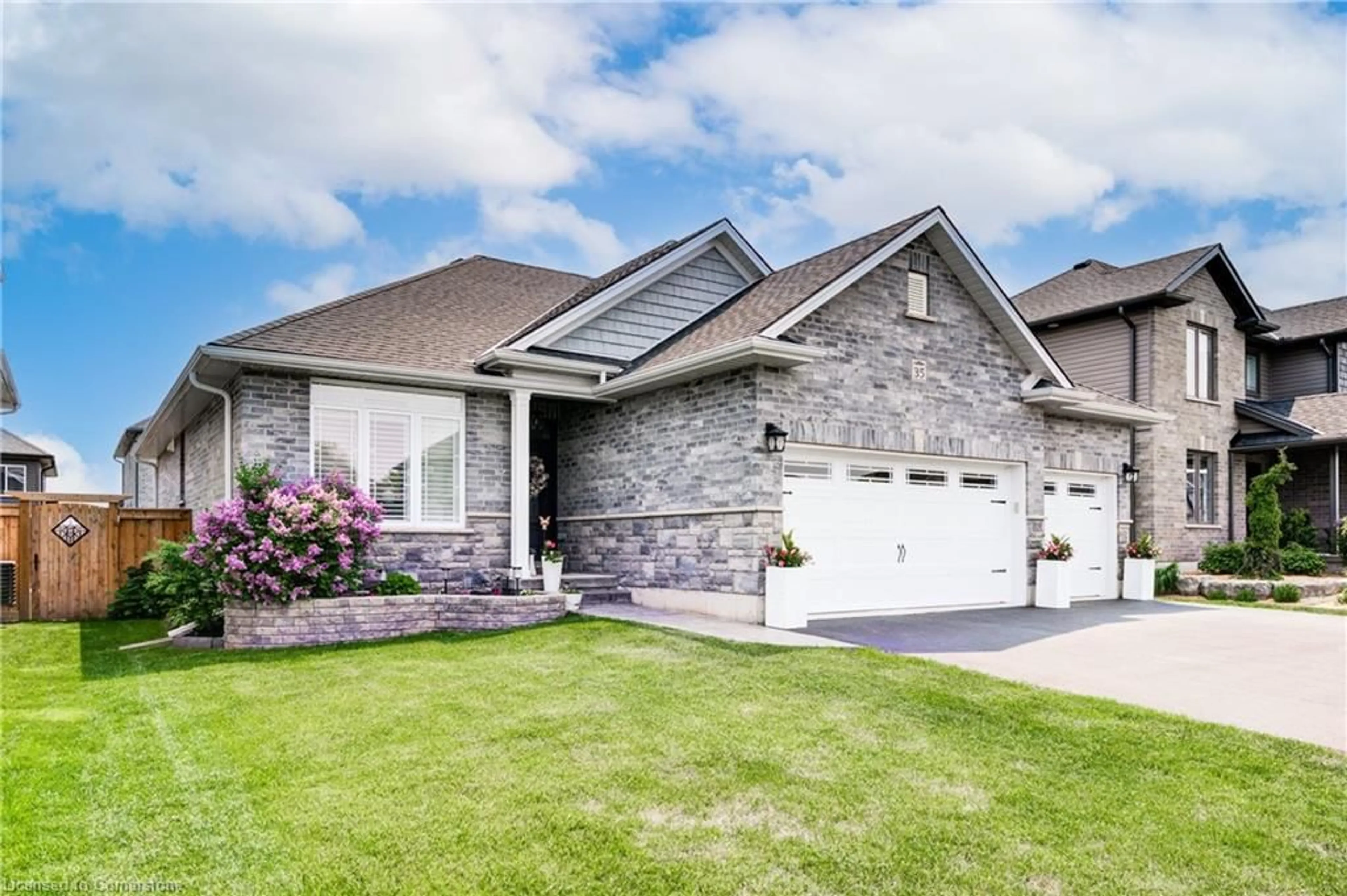 Home with brick exterior material, street for 35 Lock St, Innerkip Ontario N0J 1M0