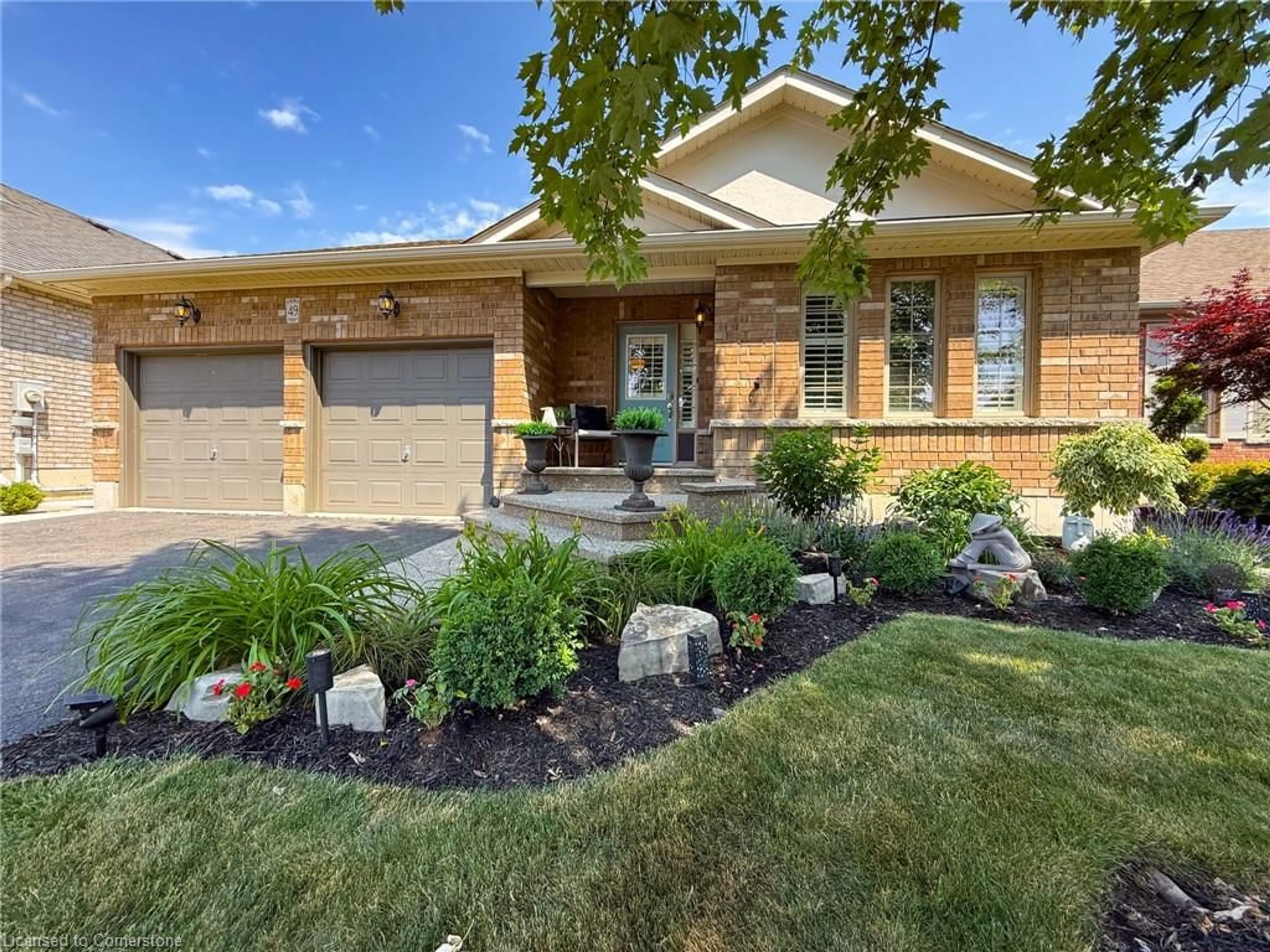 Home with brick exterior material, street for 49 Kelly Dr, Port Dover Ontario N0A 1N5