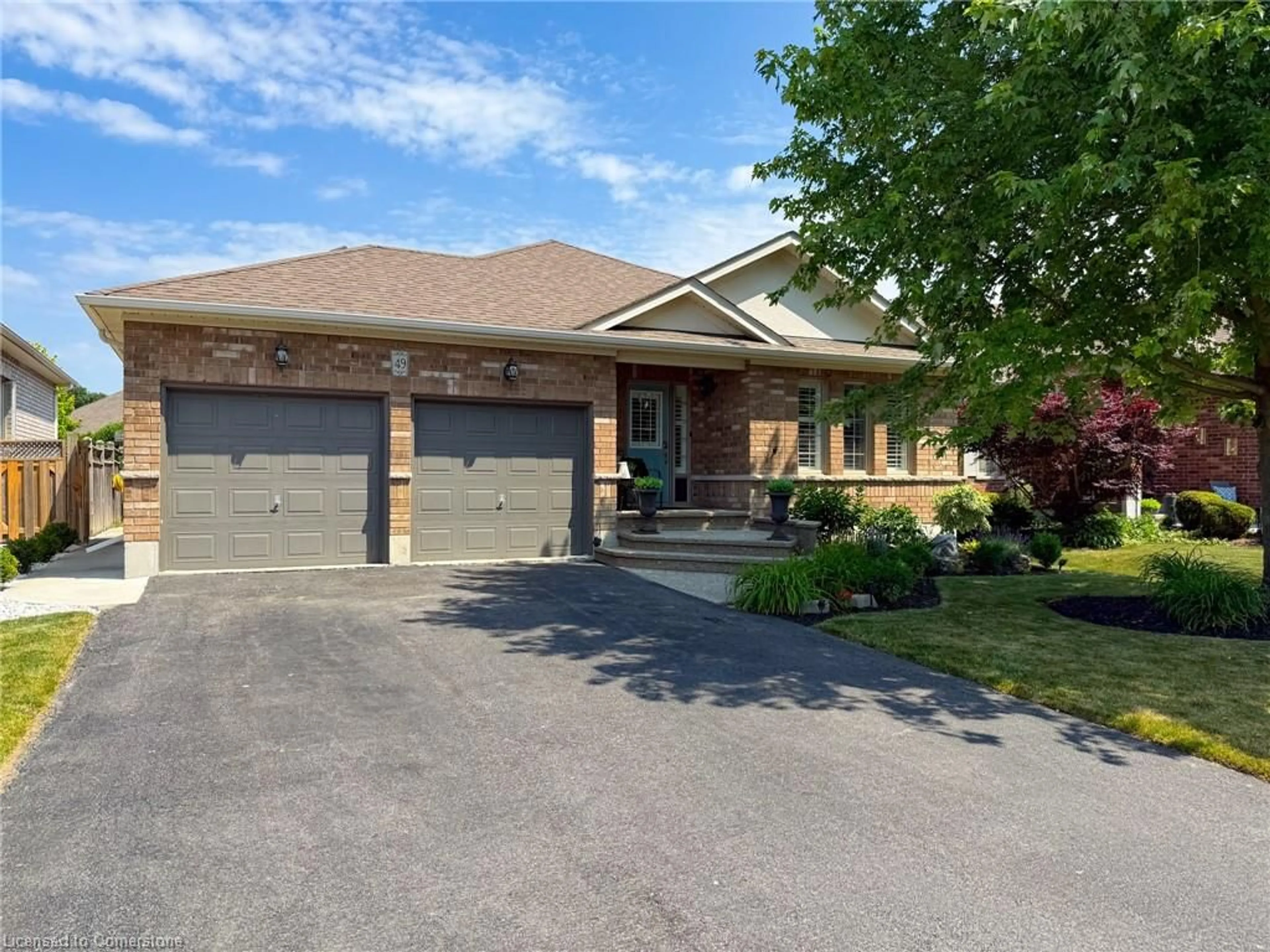 Home with brick exterior material, street for 49 Kelly Dr, Port Dover Ontario N0A 1N5