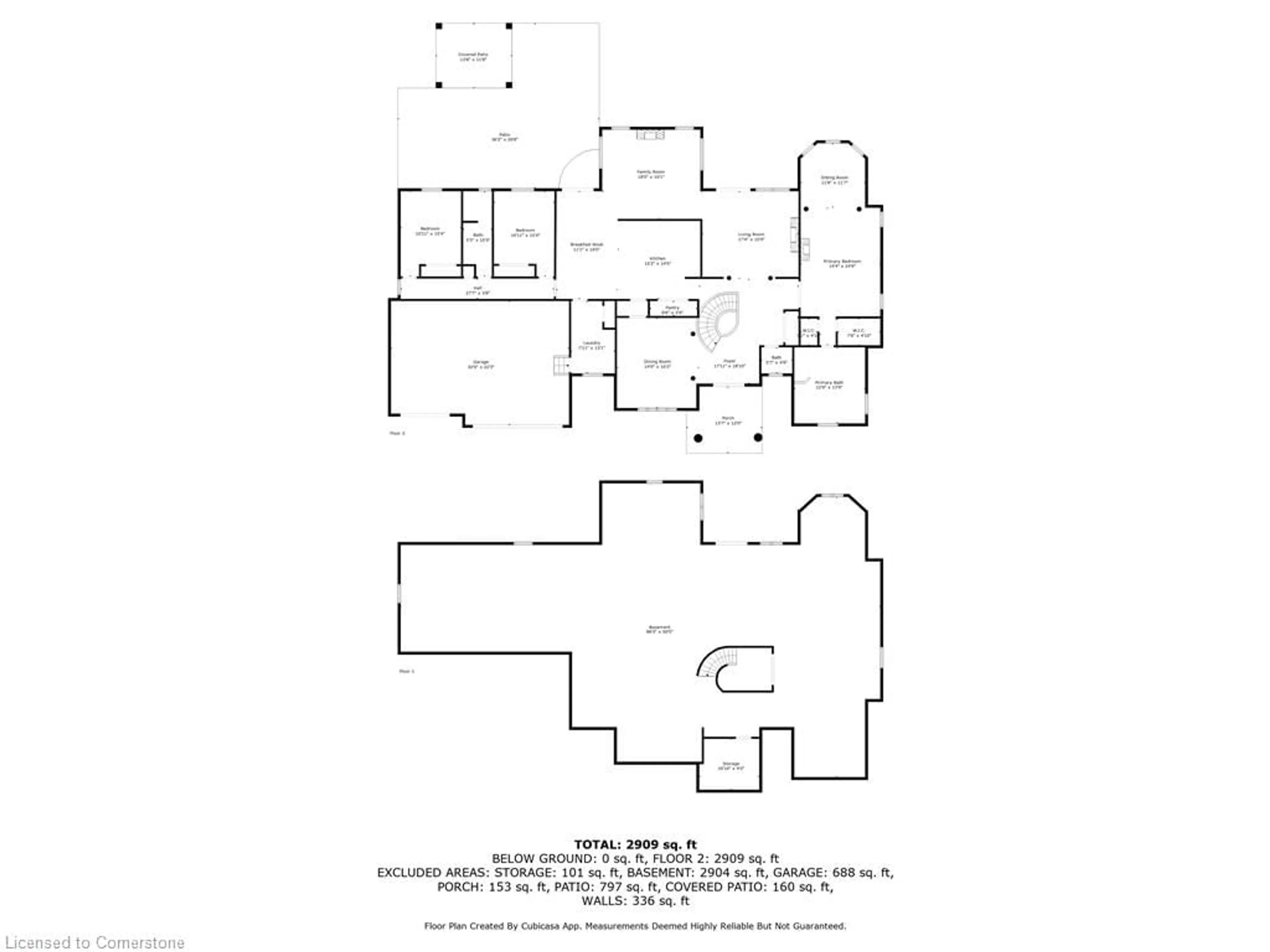 Floor plan for 15 Rolling Meadow Dr, Caledon East Ontario L7K 0N2