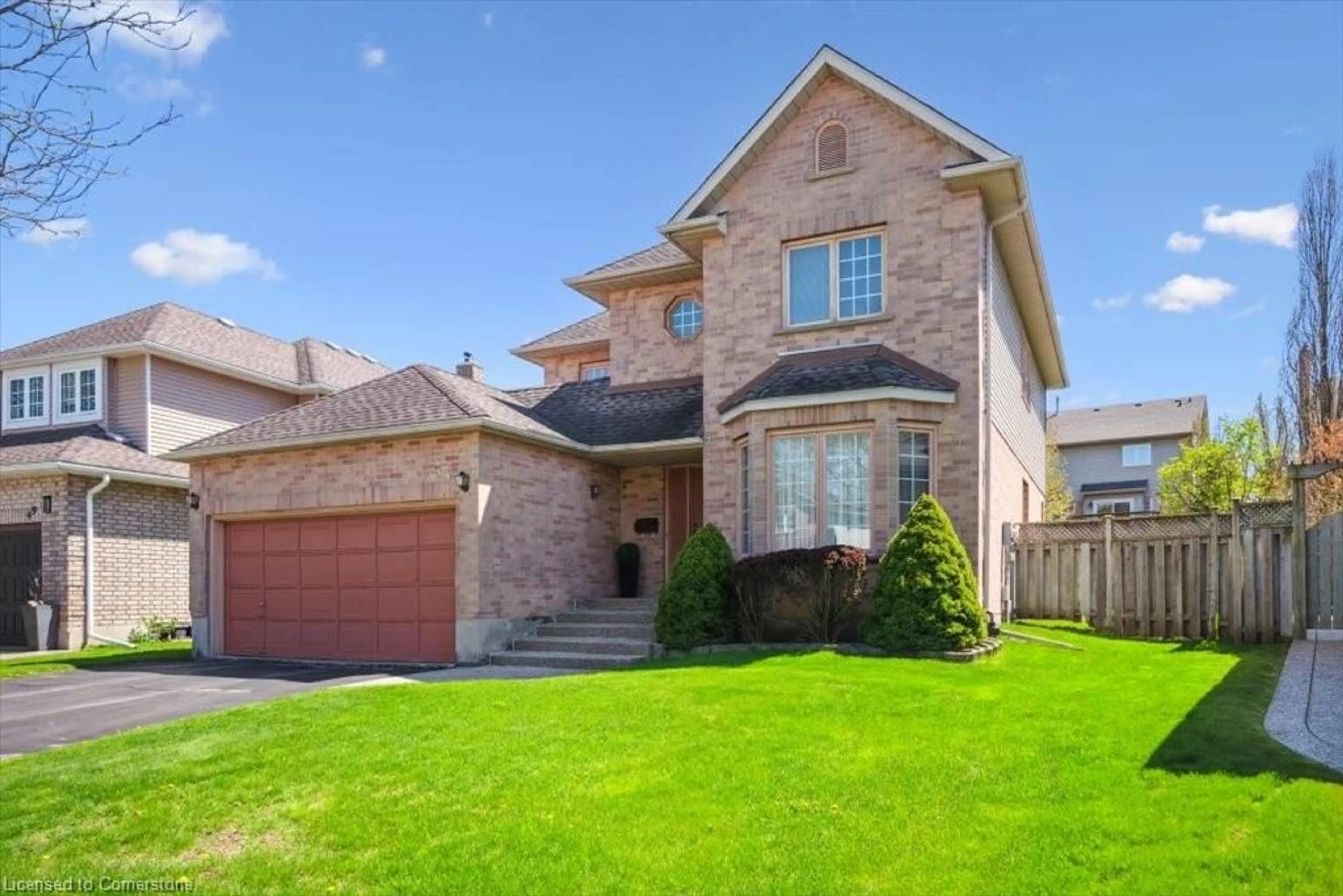 Home with brick exterior material, street for 53 Lynnvalley Cres, Kitchener Ontario N2N 3B2