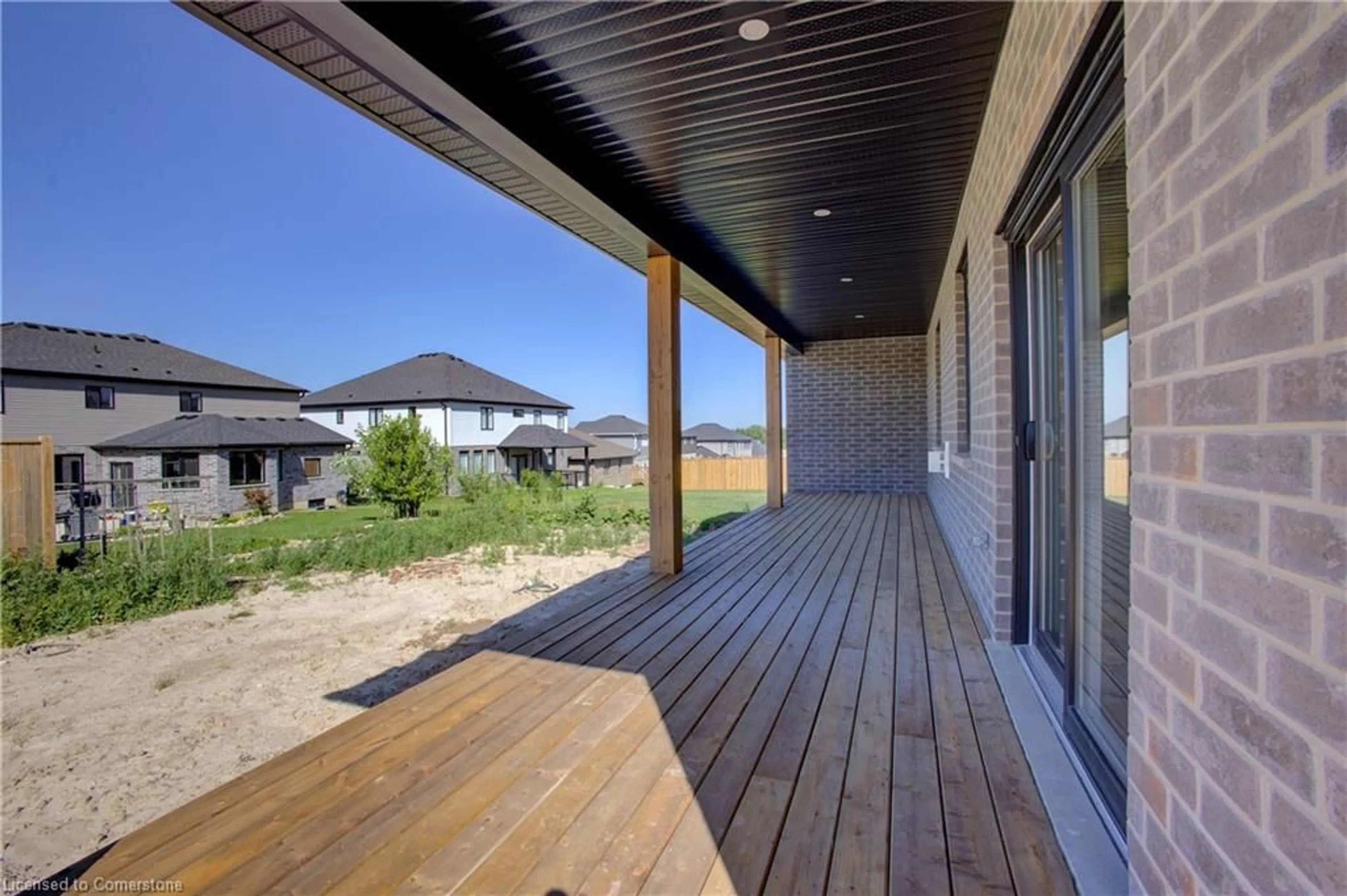 Patio, water/lake/river/ocean view for 128 Pugh St, Milverton Ontario N0K 1M0