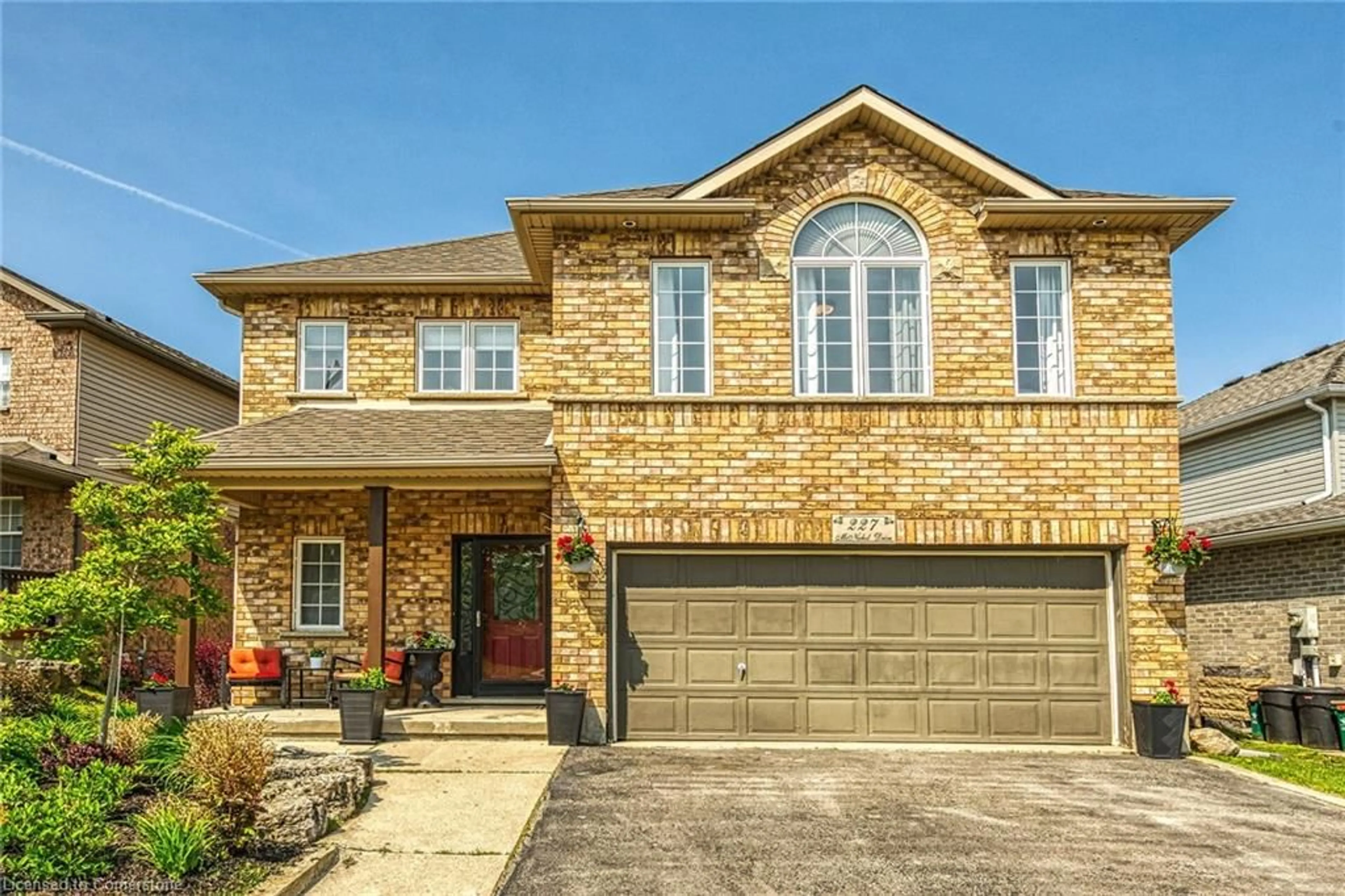 Home with brick exterior material, street for 227 Mcnichol Dr, Cambridge Ontario N1P 1J3