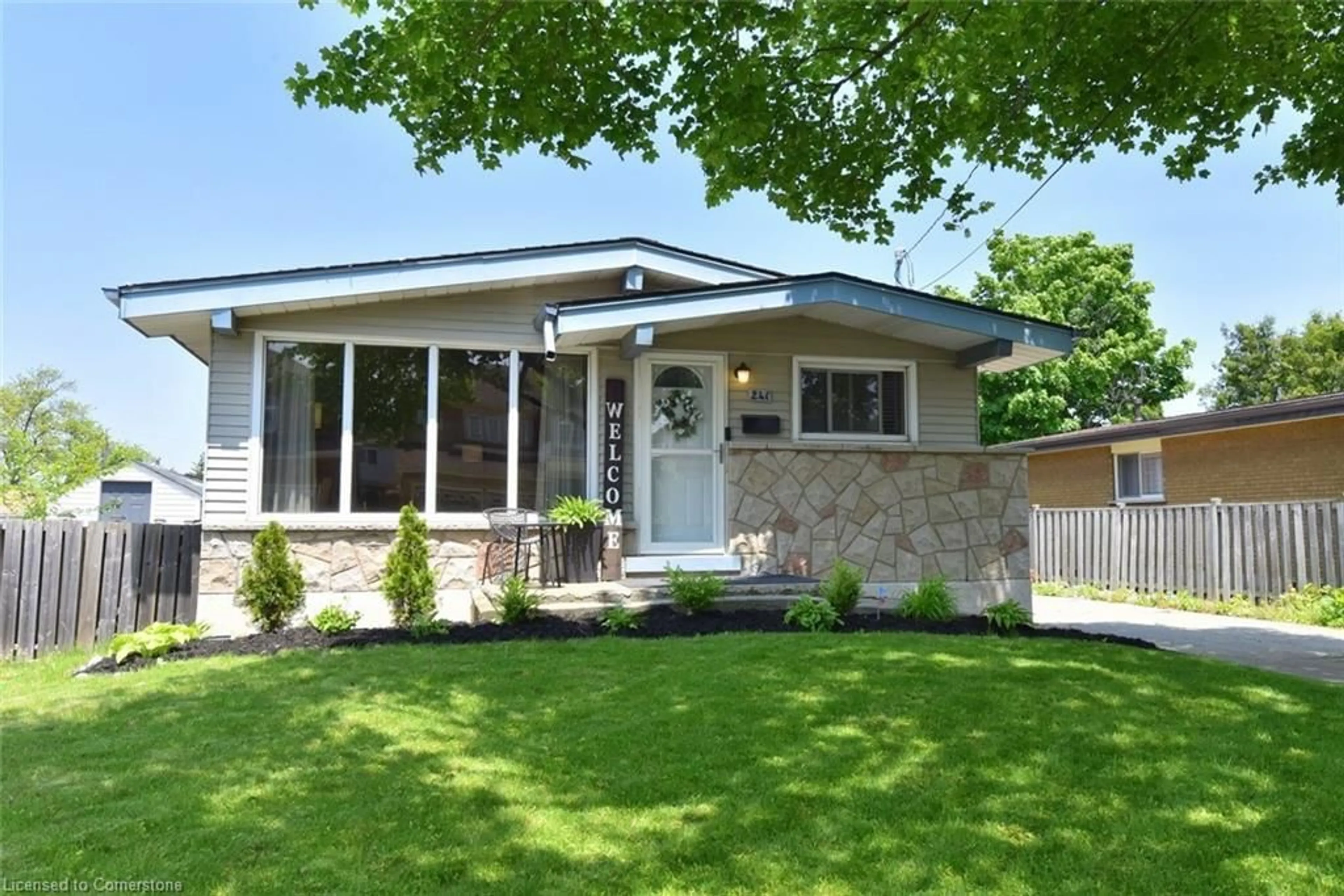 Home with vinyl exterior material, street for 241 Thorner Dr, Hamilton Ontario L8V 2M6