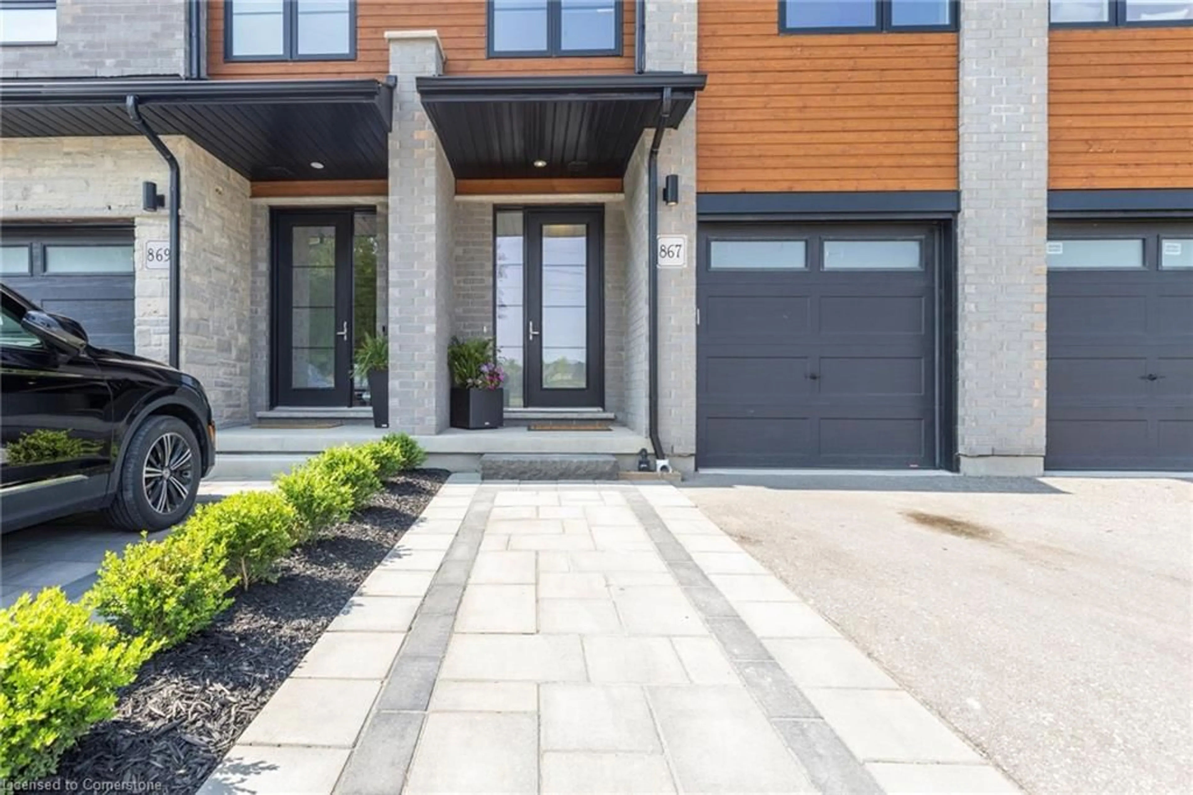 Home with brick exterior material, street for 867 Robert Ferrie Dr, Kitchener Ontario N2R 1P2