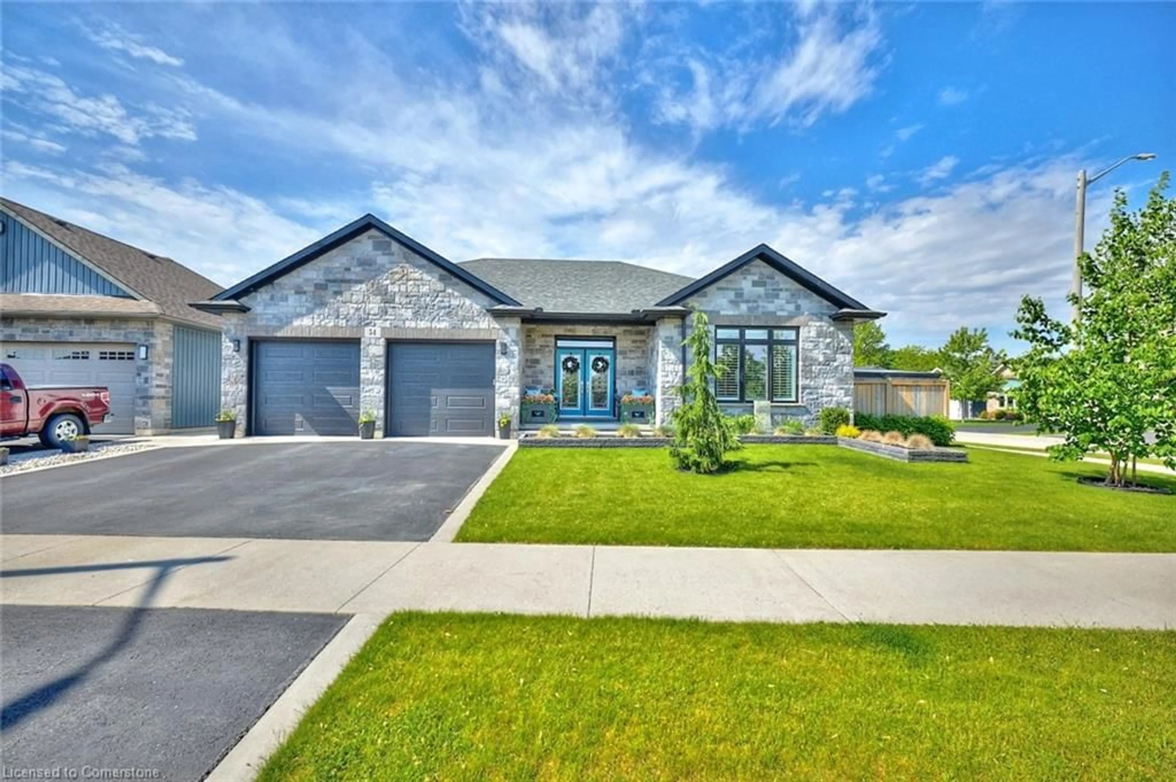 Home with brick exterior material, street for 54 Postma Dr, Dunnville Ontario N1A 1B2