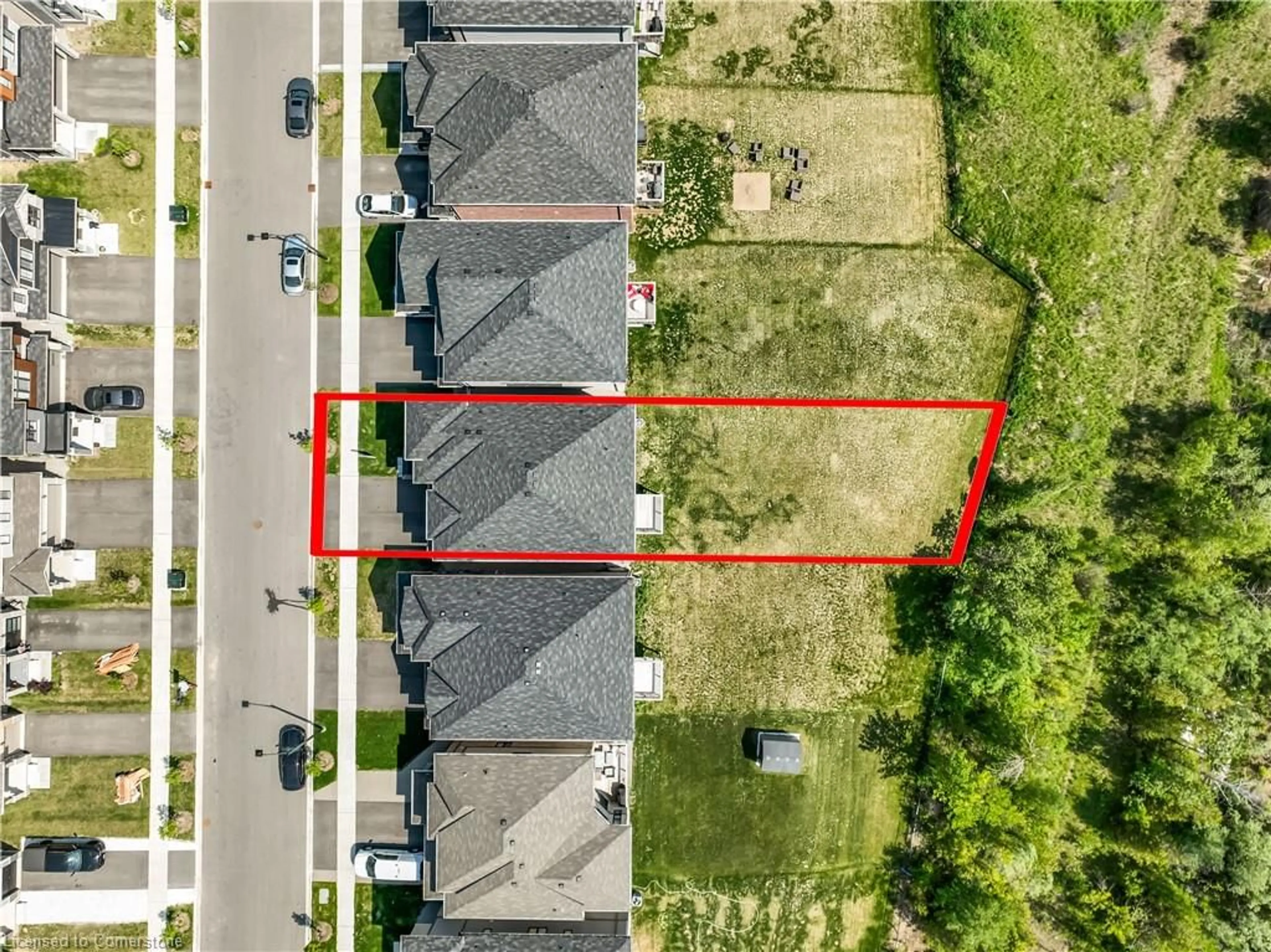 A pic from outside/outdoor area/front of a property/back of a property/a pic from drone, street for 122 Eva Dr, Breslau Ontario N0B 1M0