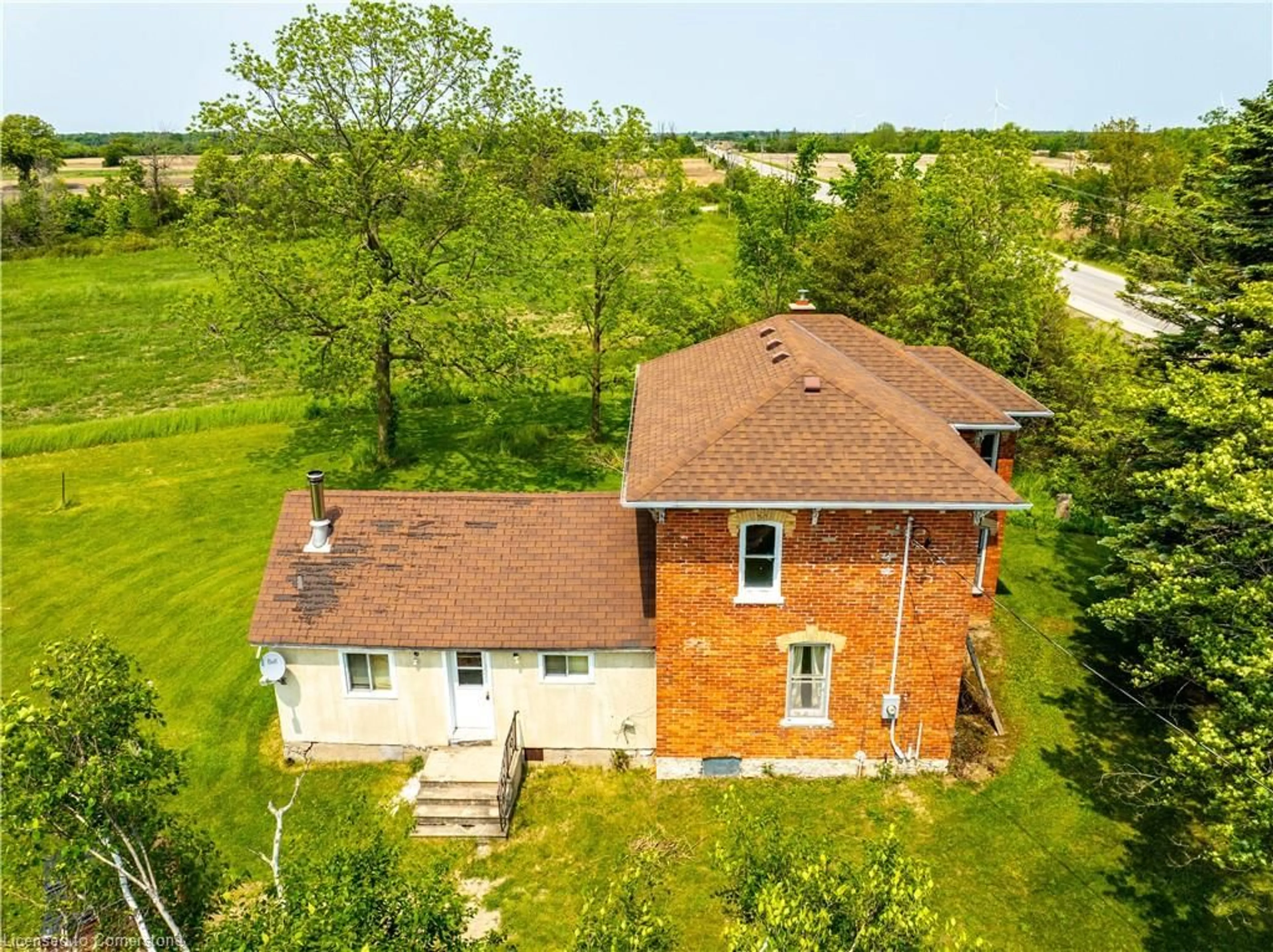 A pic from outside/outdoor area/front of a property/back of a property/a pic from drone, building for 2003 Highway 6, Port Dover Ontario N0A 1N1