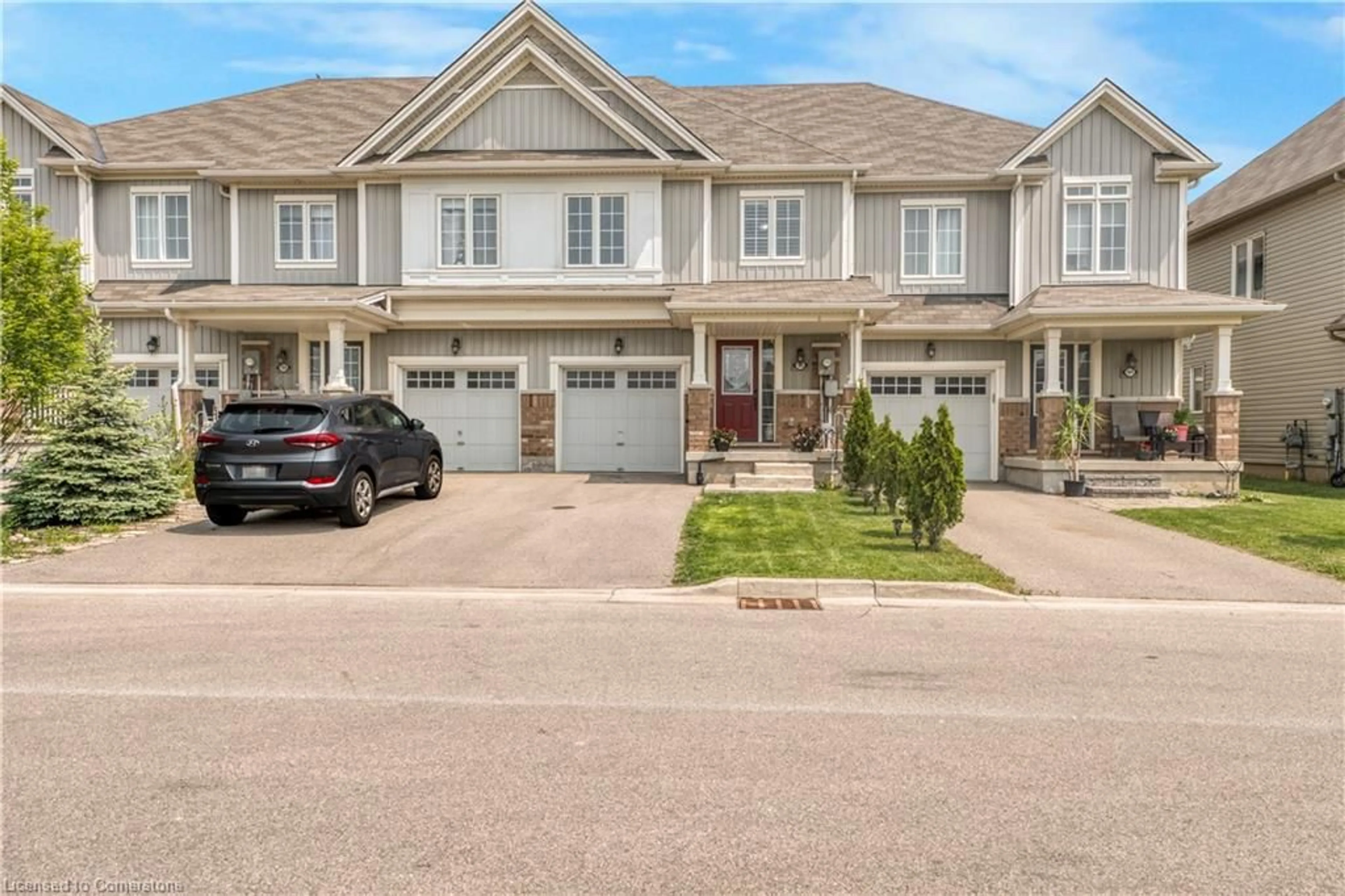 A pic from outside/outdoor area/front of a property/back of a property/a pic from drone, street for 186 Whitwell Way, Binbrook Ontario L0R 1C0