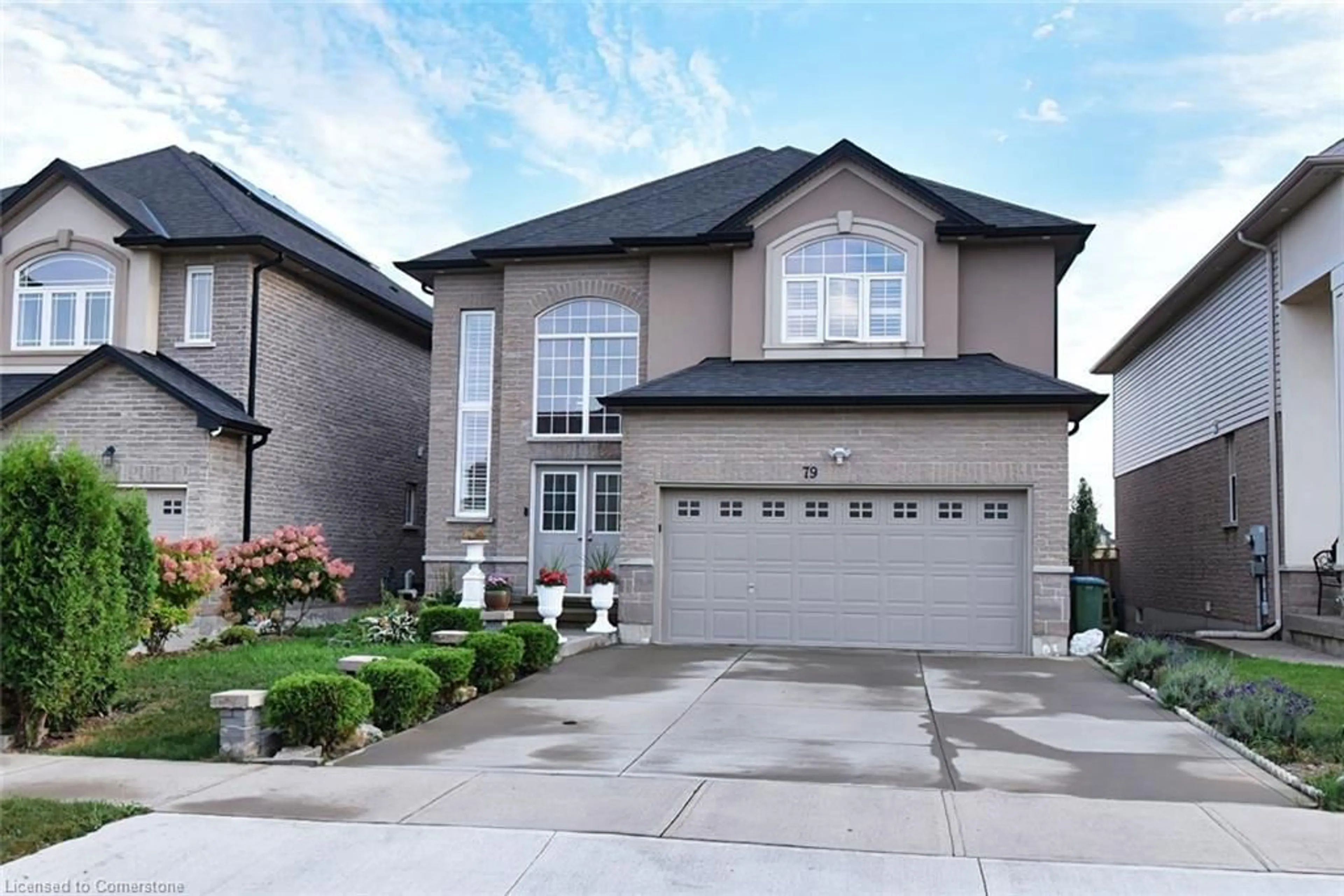 Home with brick exterior material, street for 79 Aquasanta Cres, Hamilton Ontario L9B 0H8