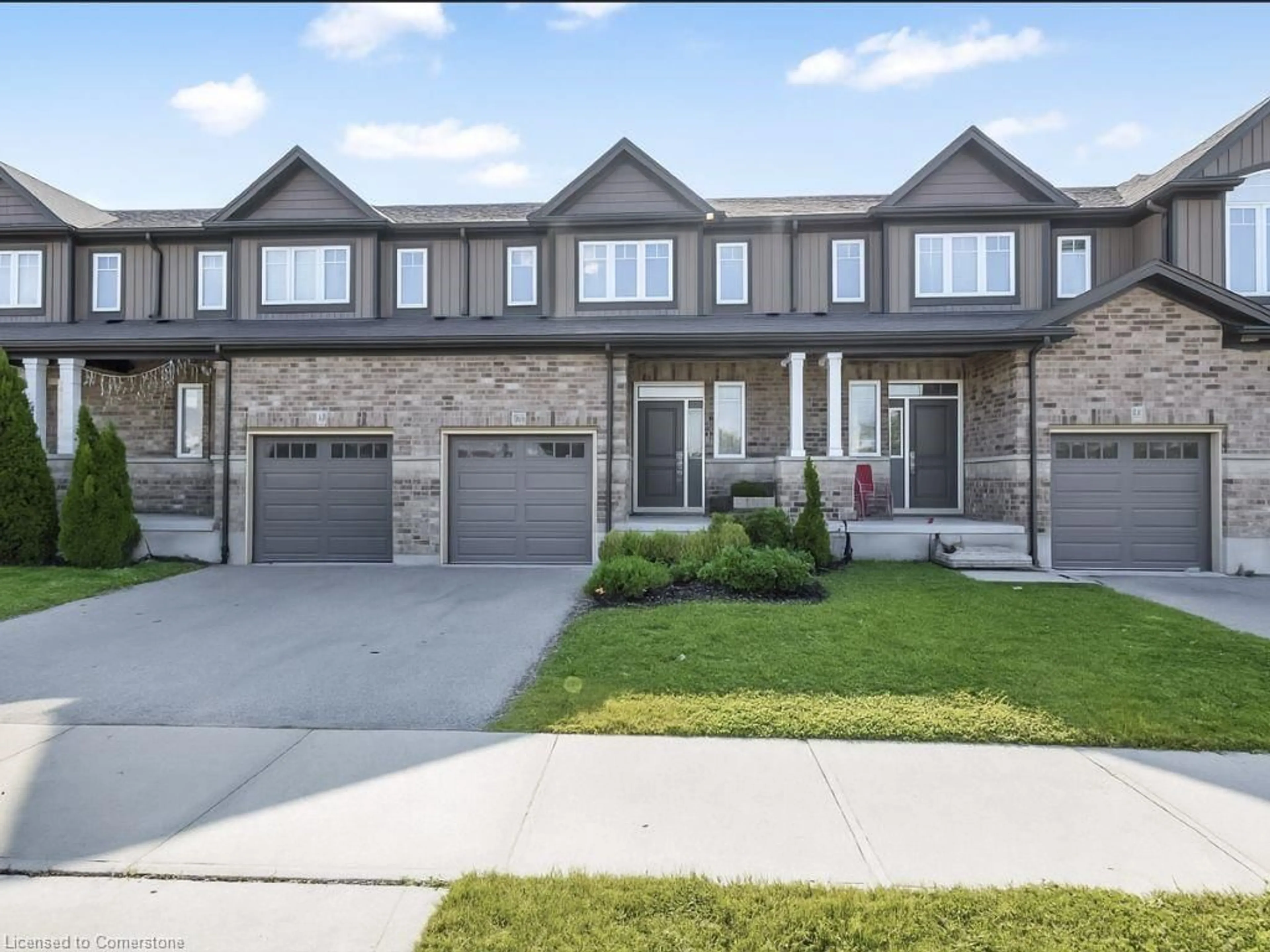 Home with brick exterior material, street for 150 Templewood Dr, Kitchener Ontario N2R 0H5