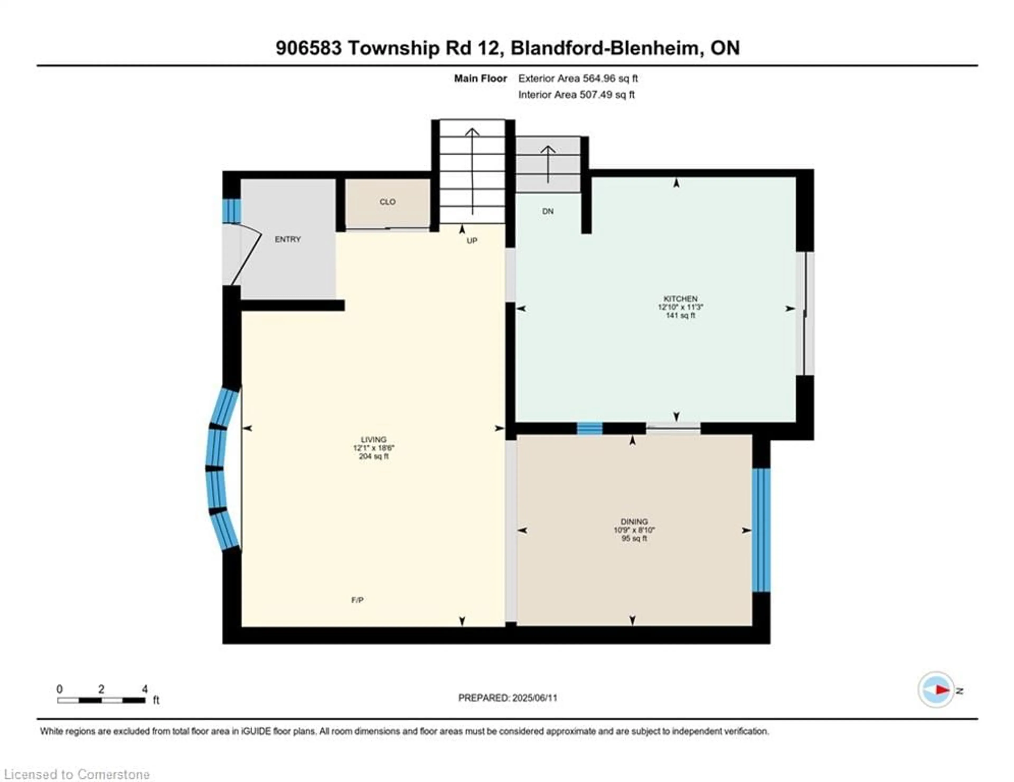 Floor plan for 906583 Township Rd 12, Bright Ontario N0J 1B0