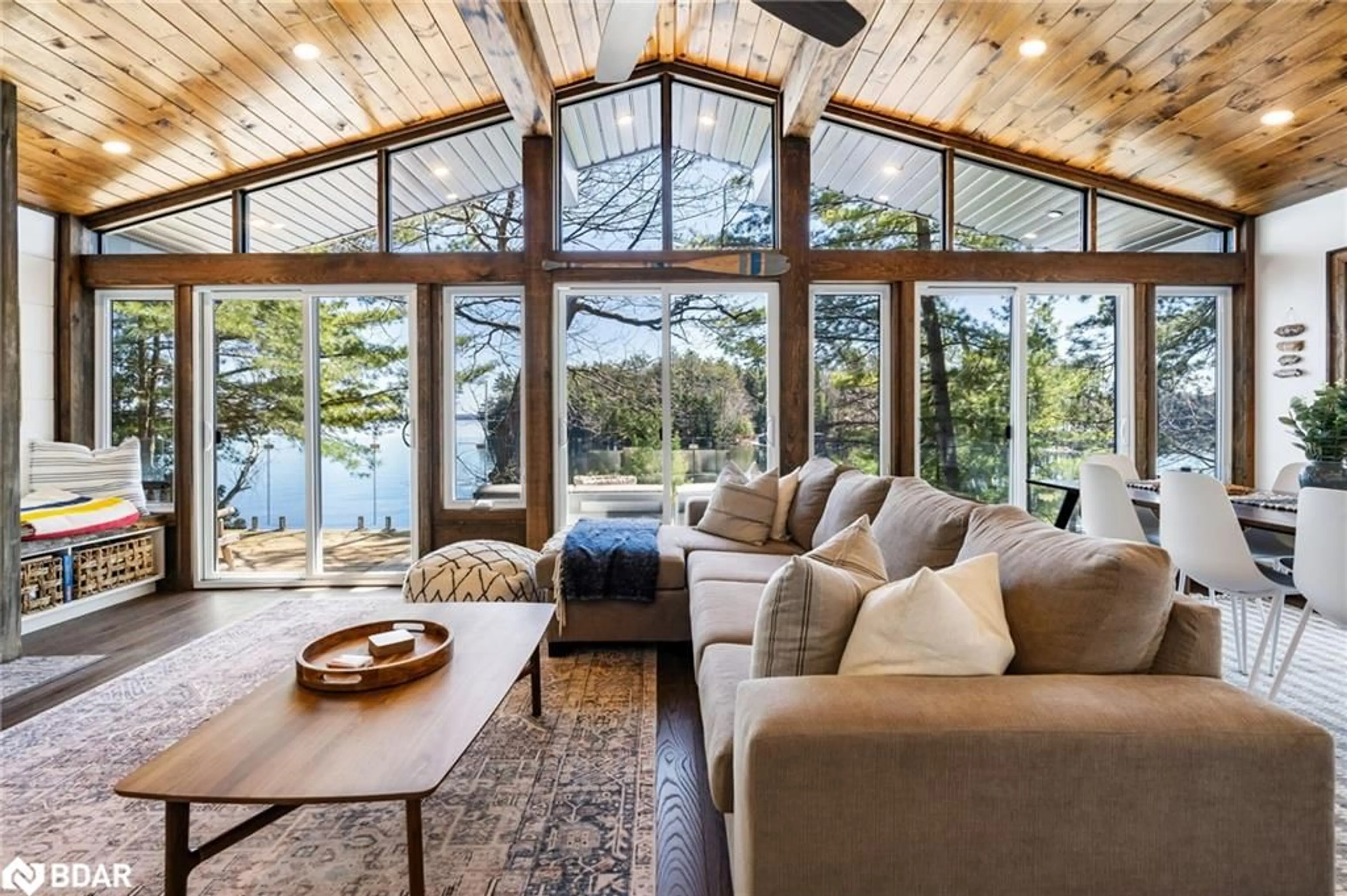 Living room with furniture, unknown for 29 Beachgrove Island 33lm, Gravenhurst Ontario P1P 1R2