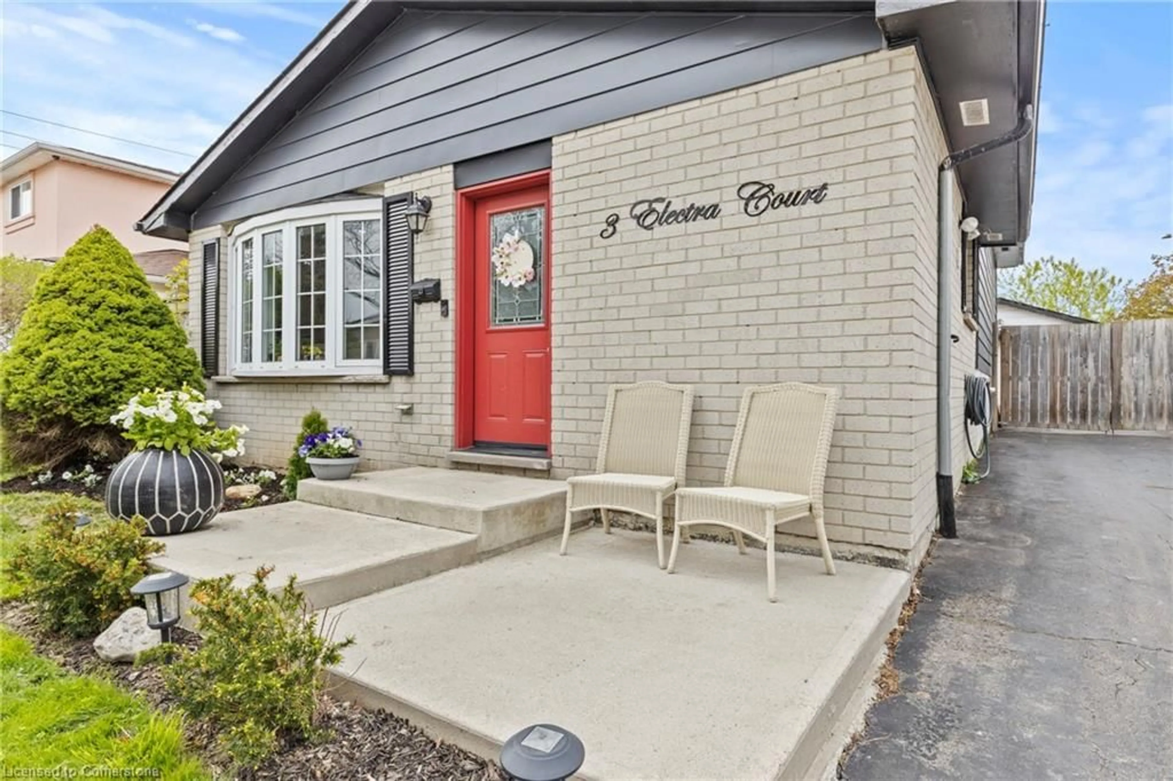 Home with brick exterior material, street for 3 Electra Crt, Stoney Creek Ontario L8J 1H2