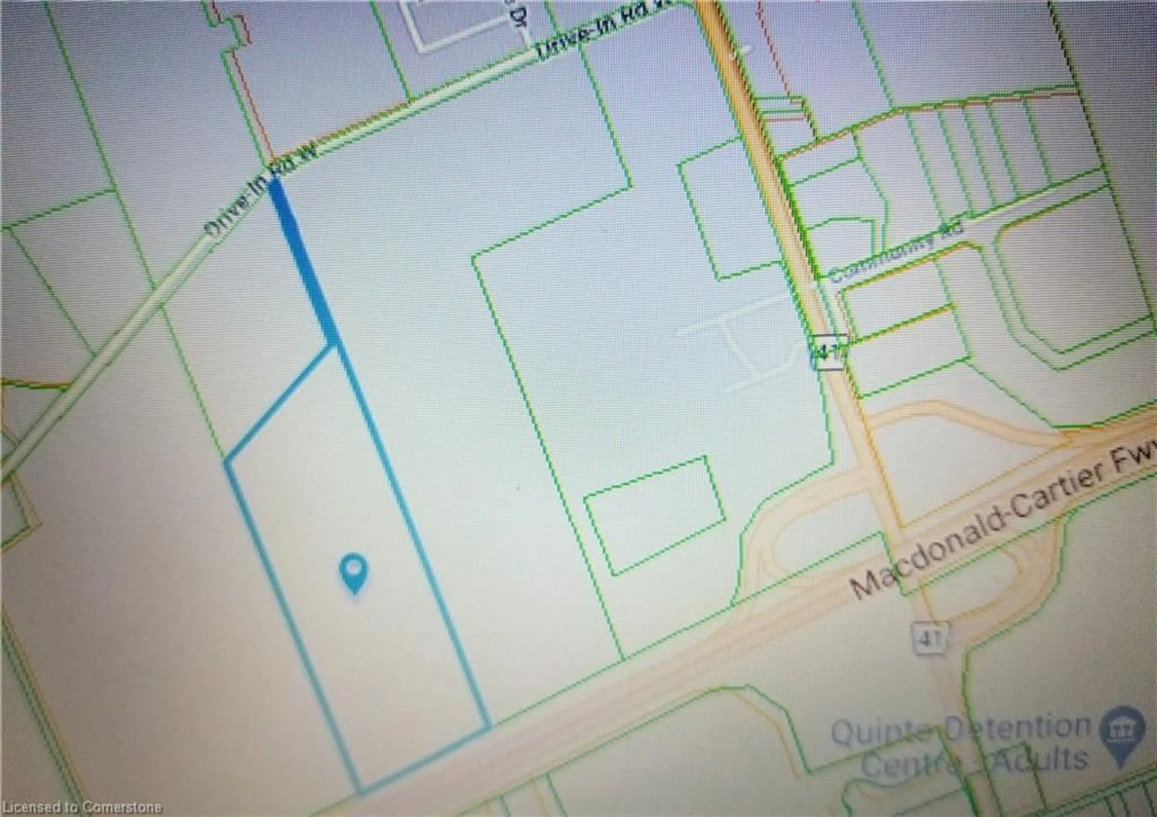 Picture of a map for 120 Drive In Rd #X, Napanee Ontario K0K 2Z0
