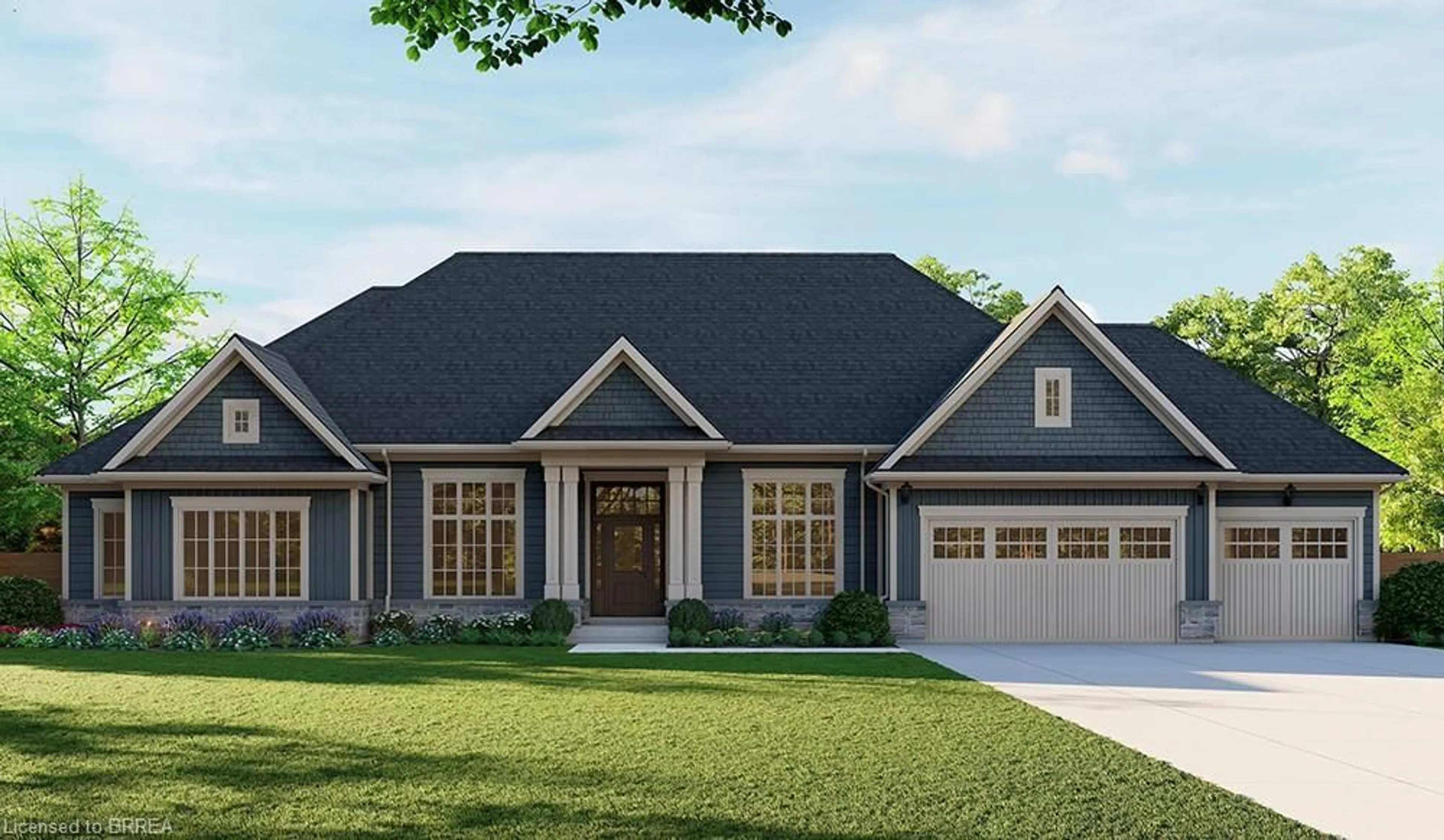 Home with brick exterior material, street for LOT 9 Augustus St, Scotland Ontario N0E 1R0
