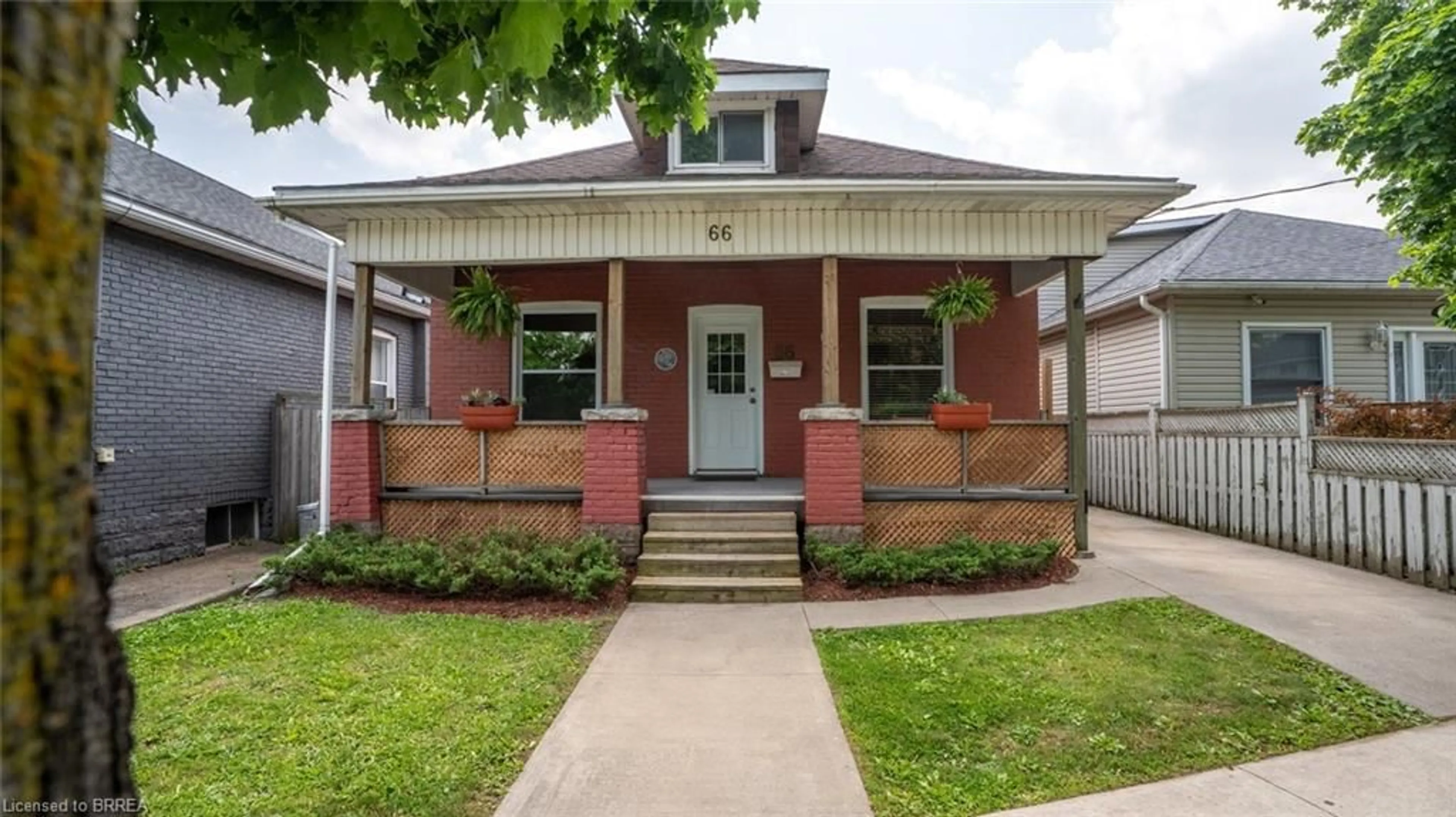 Home with brick exterior material, street for 66 Terrace Hill St, Brantford Ontario N3R 1G1