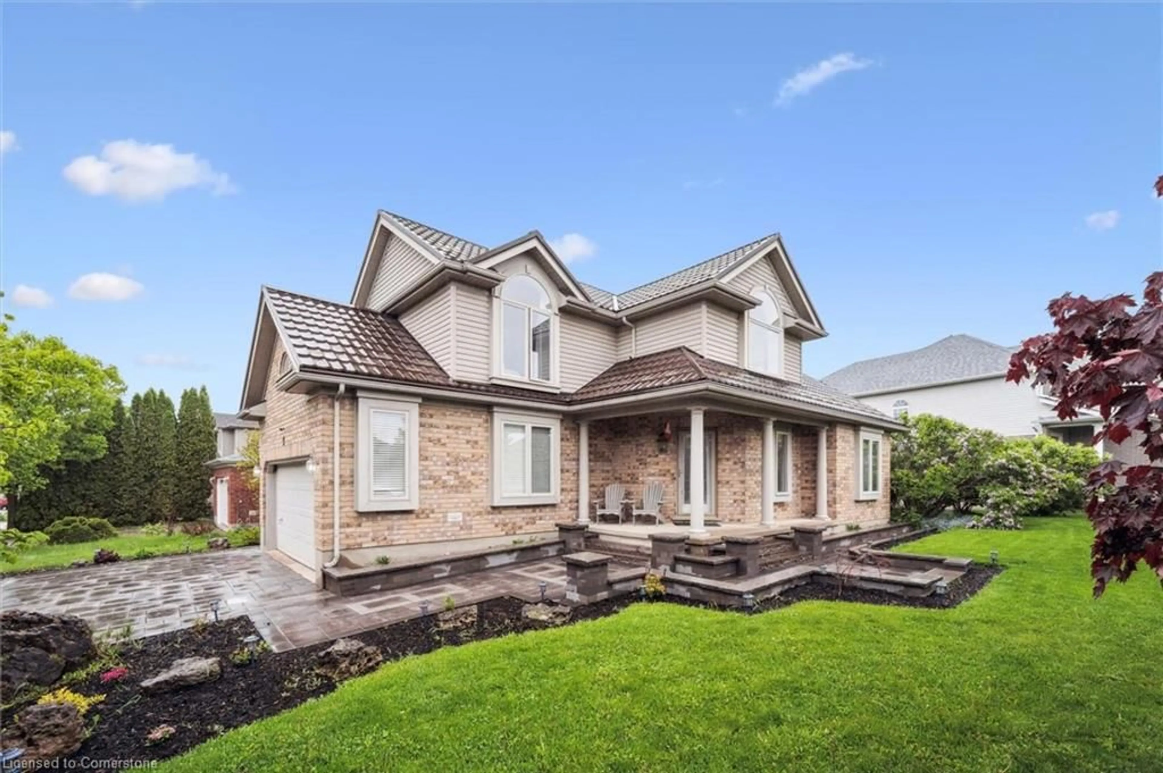 Home with brick exterior material, street for 3 Pine Ridge Dr, Guelph Ontario N1L 1N6