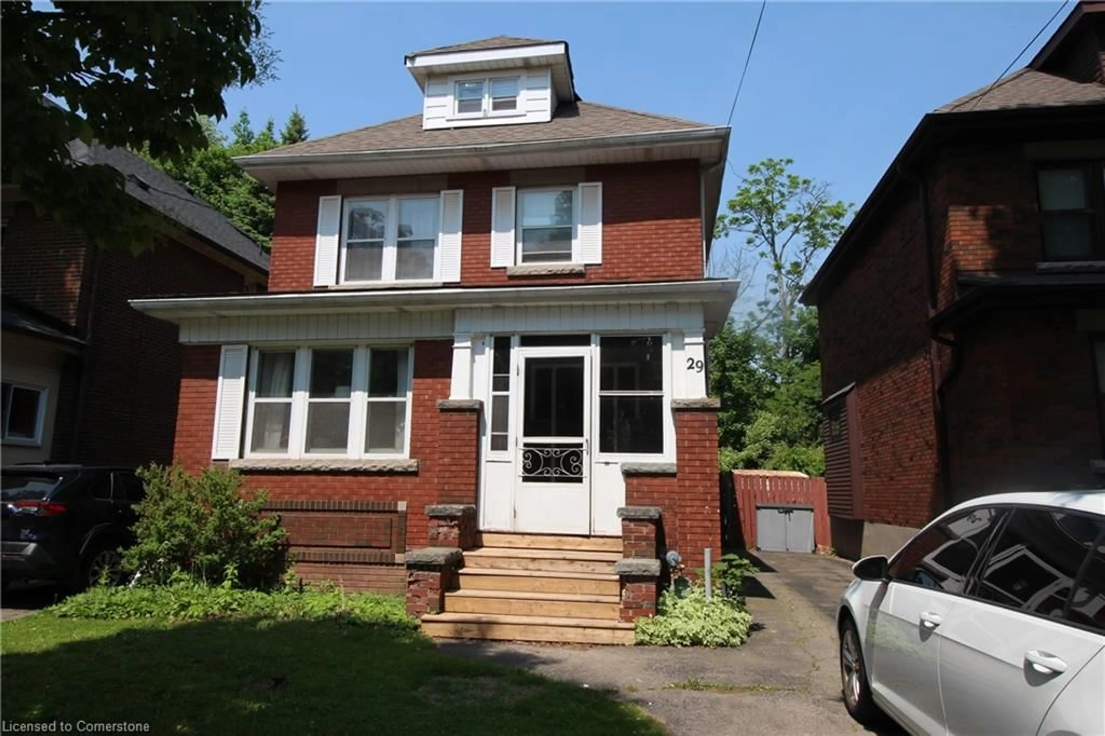 Home with brick exterior material, street for 29 Dromore Cres, Hamilton Ontario L8S 4A8