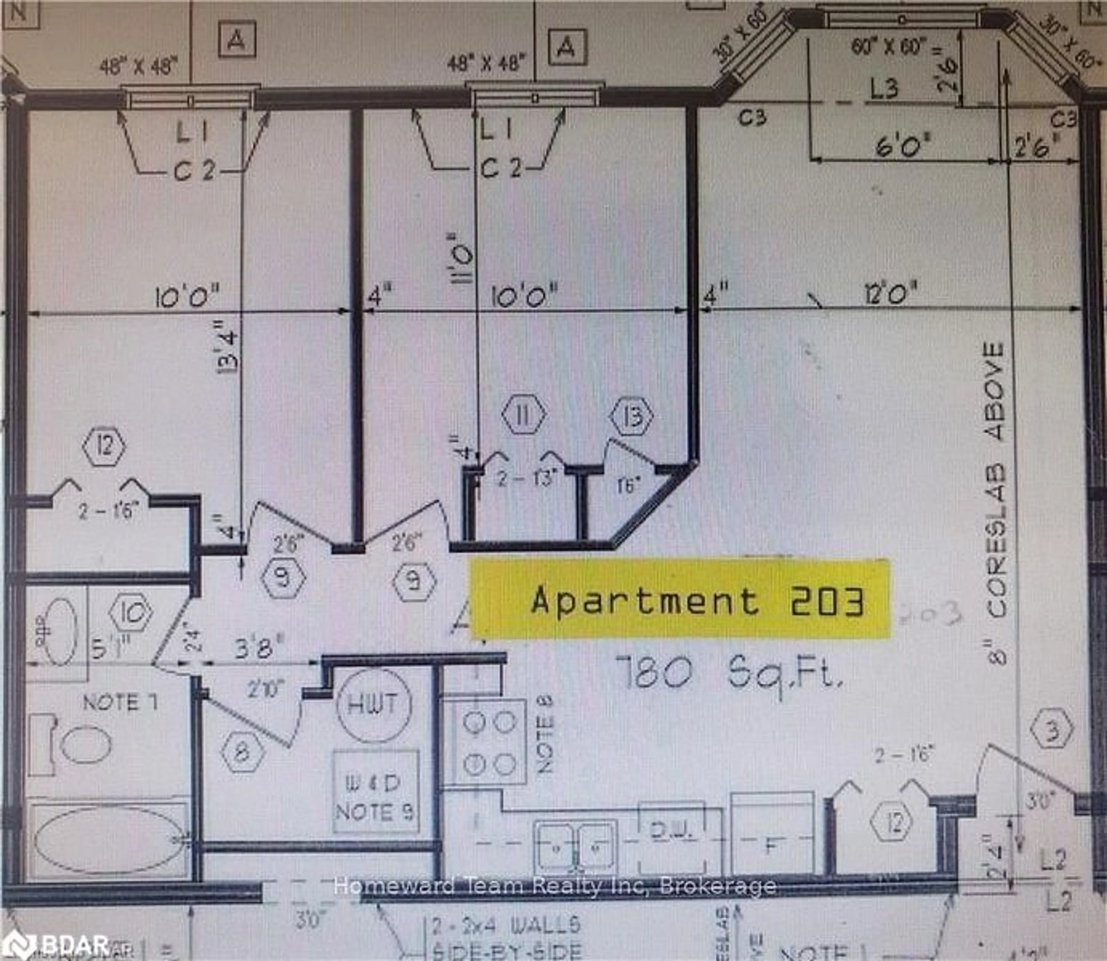Floor plan for 264 Alma St #203, Rockwood Ontario N0B 2K0