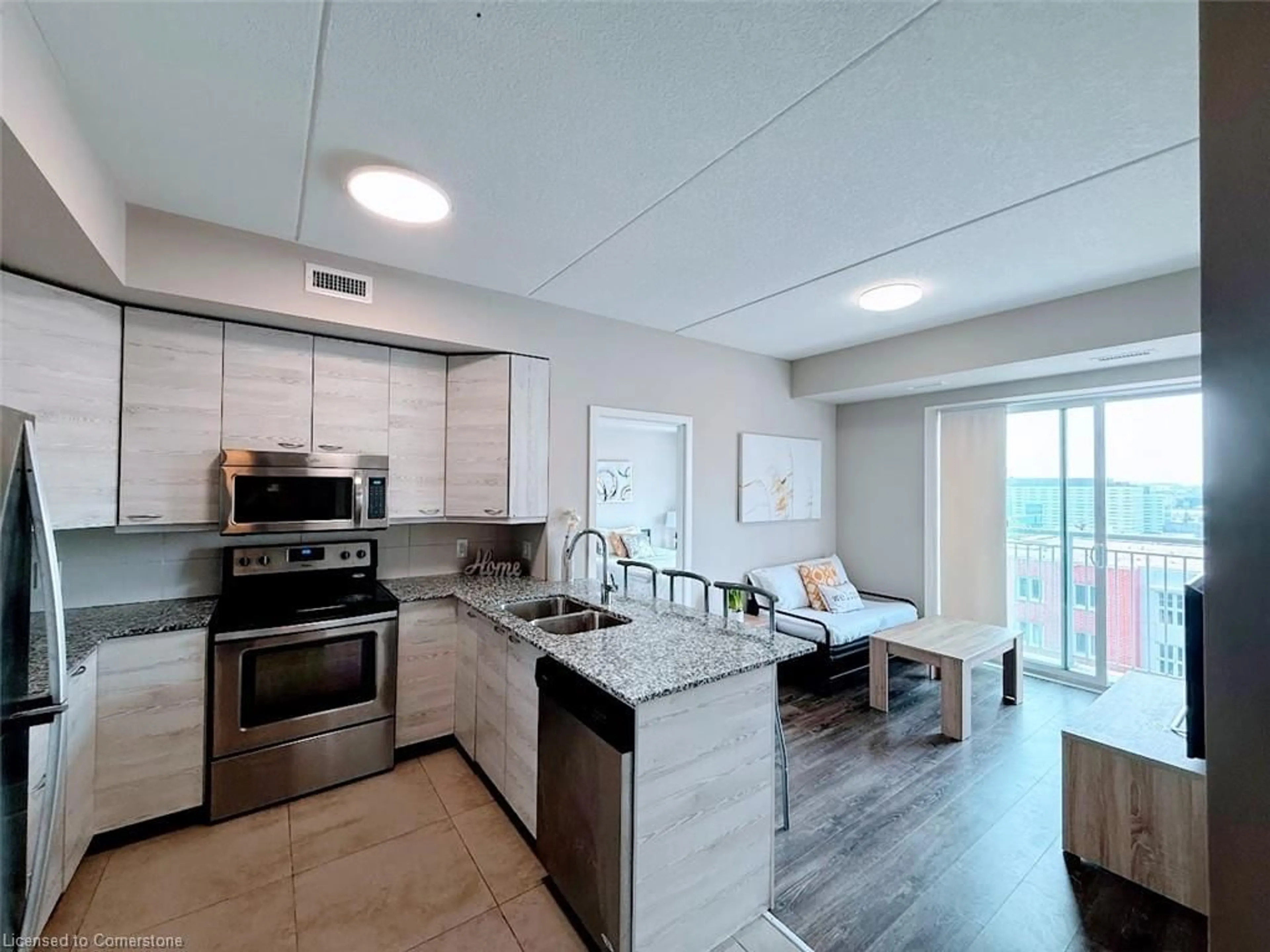 Open concept kitchen, unknown for 280 Lester St #709, Waterloo Ontario N2L 0G2