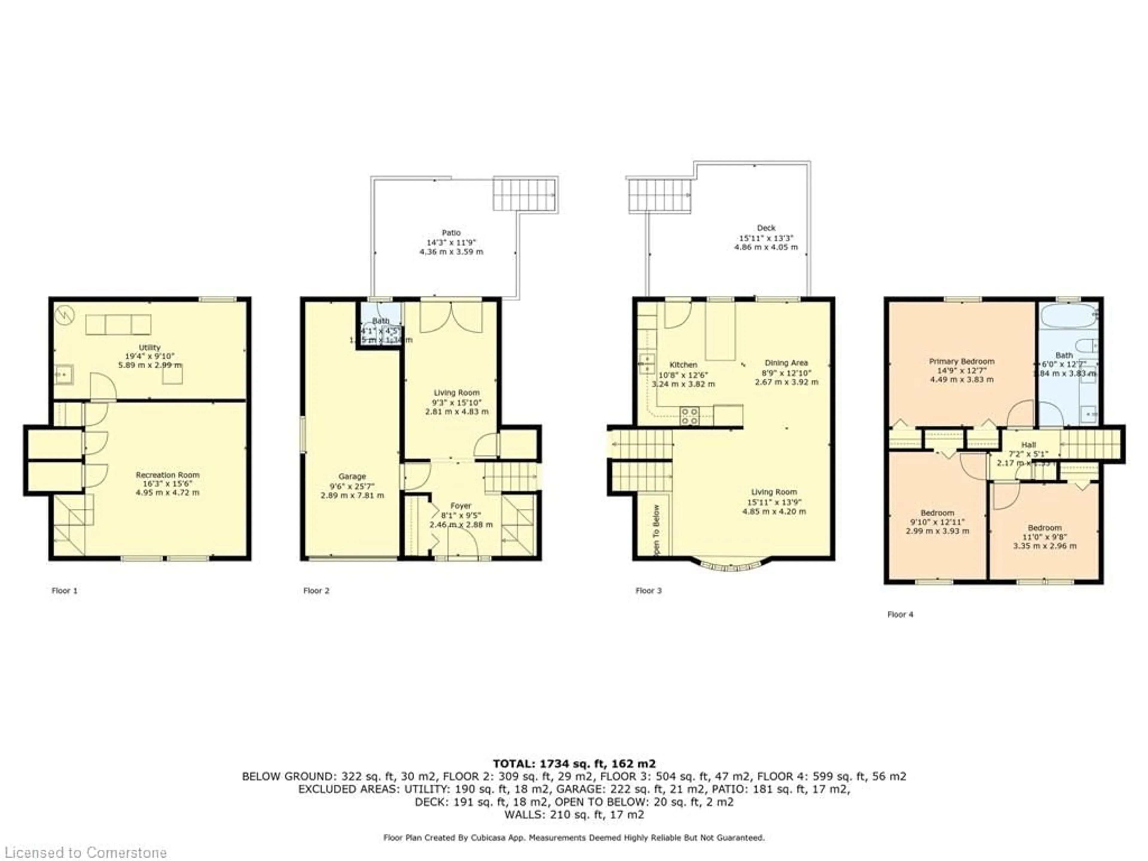 Floor plan for 205 Byeland Dr, Mount Forest Ontario N0G 2L2