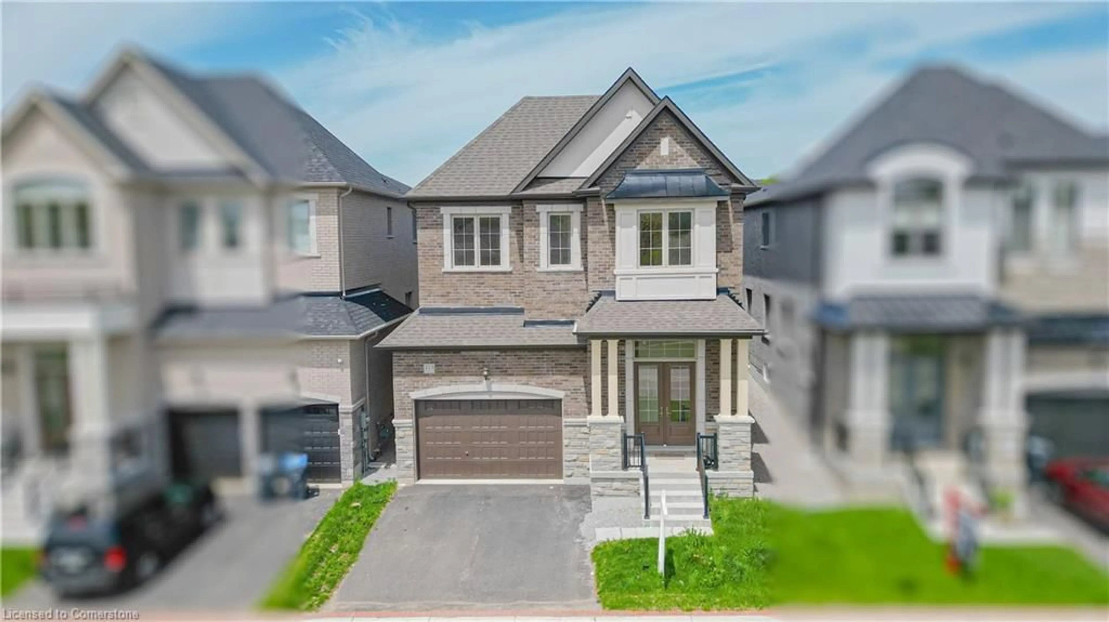 A pic from outside/outdoor area/front of a property/back of a property/a pic from drone, street for 113 Walker Rd, Caledon Ontario L7C 4M9