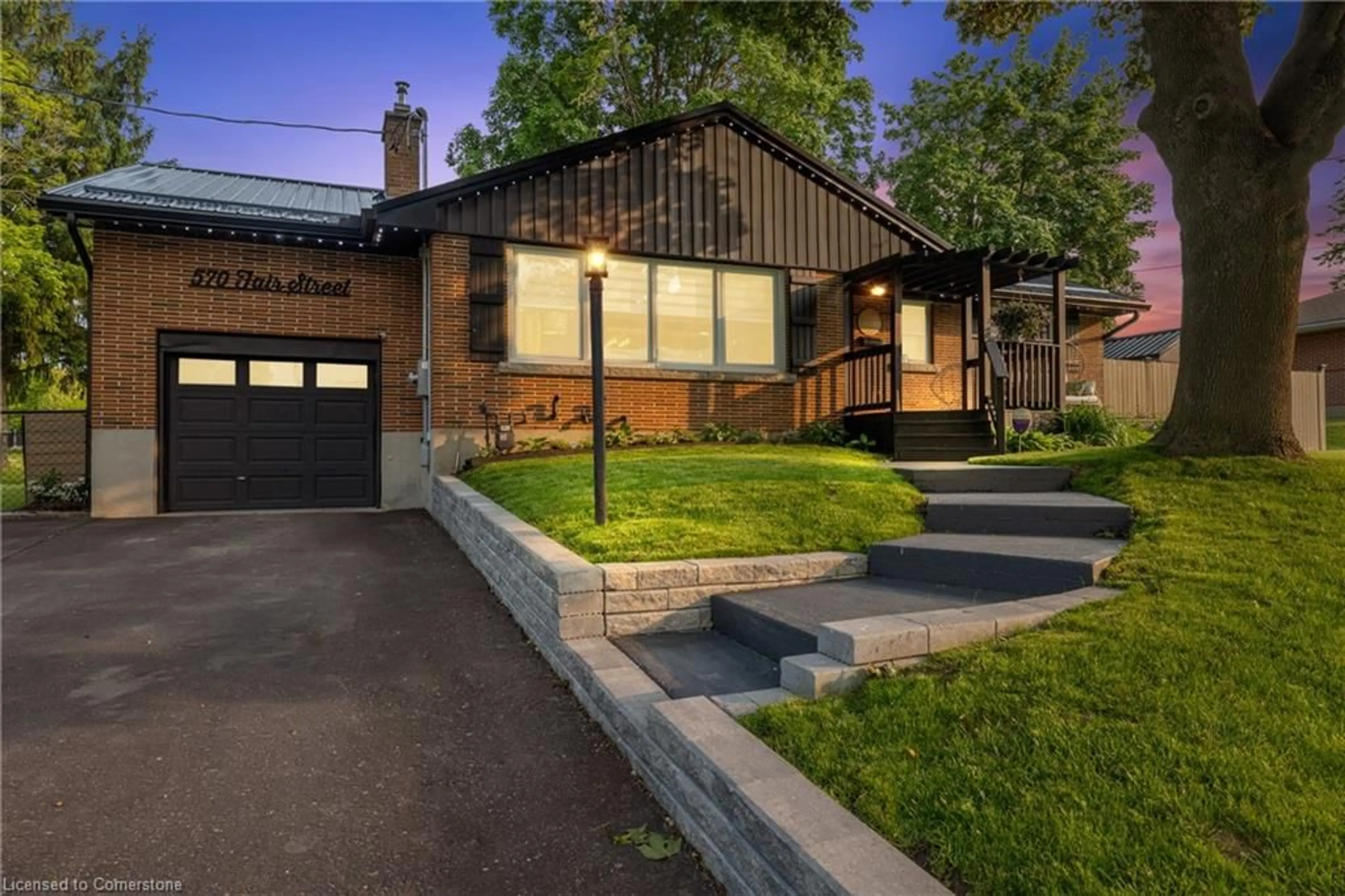 Home with brick exterior material, street for 570 Fair St, Woodstock Ontario N4S 5V4