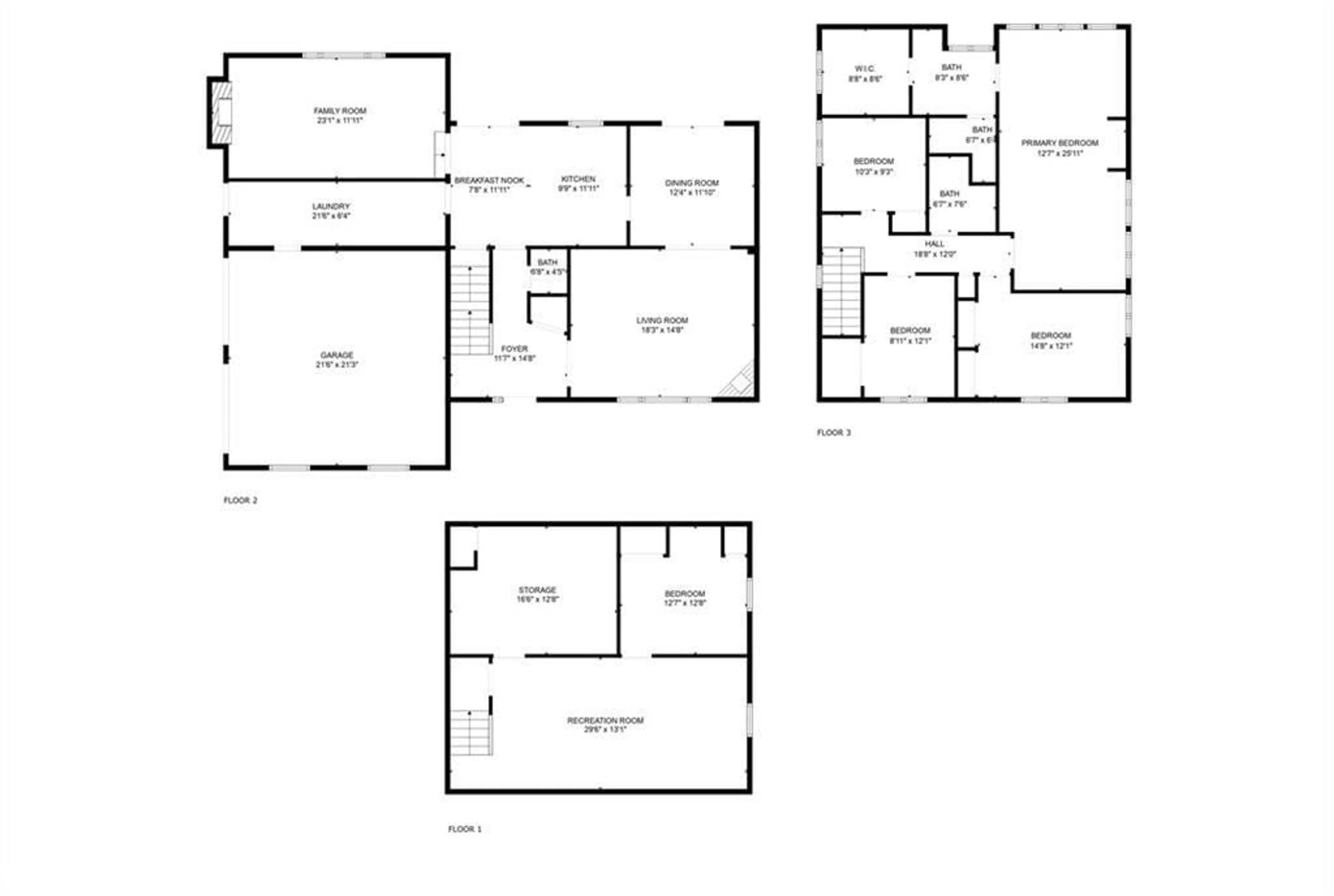 Floor plan for 32 Wattie Road, Springwater Ontario L9X 0P7