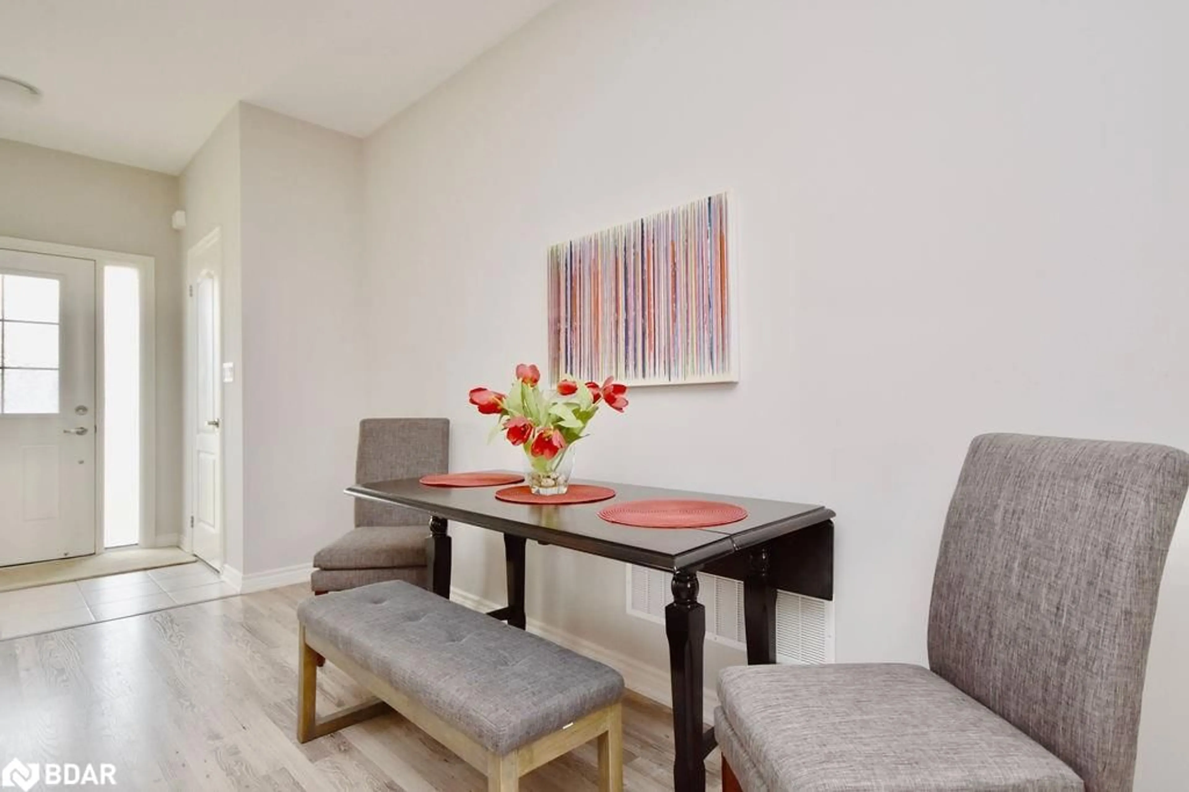 Dining room, wood/laminate floor for 226 Springfield Cres, Stayner Ontario L0M 1S0