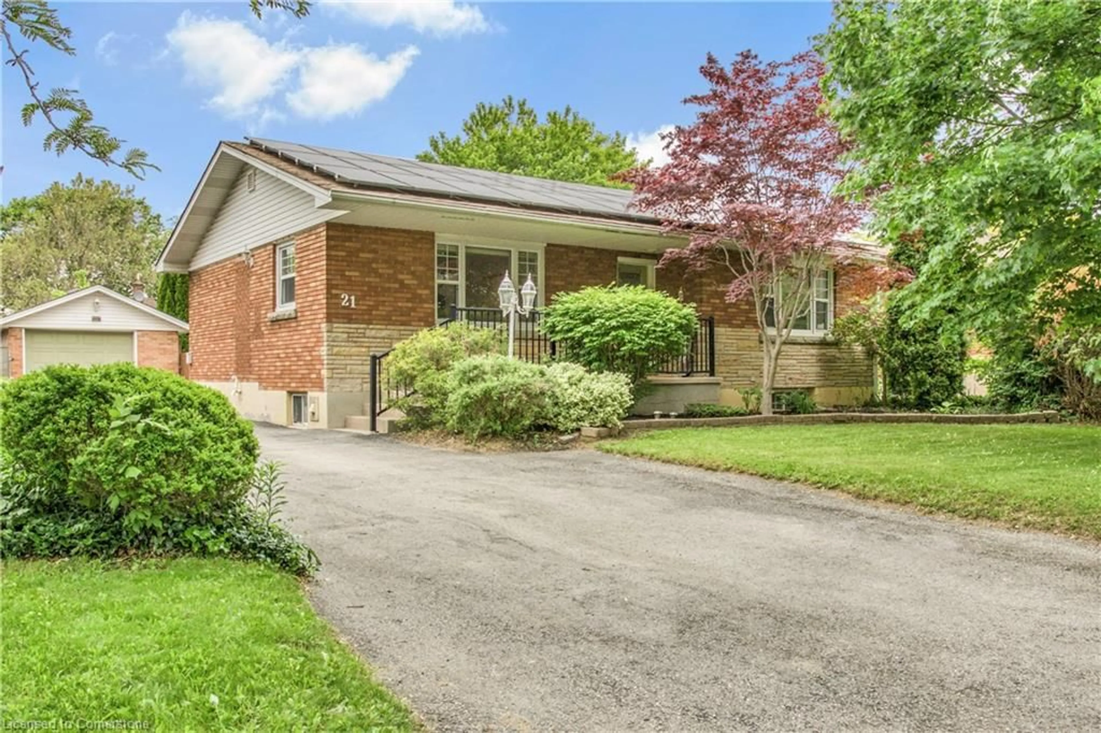 Home with brick exterior material, street for 21 Chalmers St, St. Catharines Ontario L2M 5C7