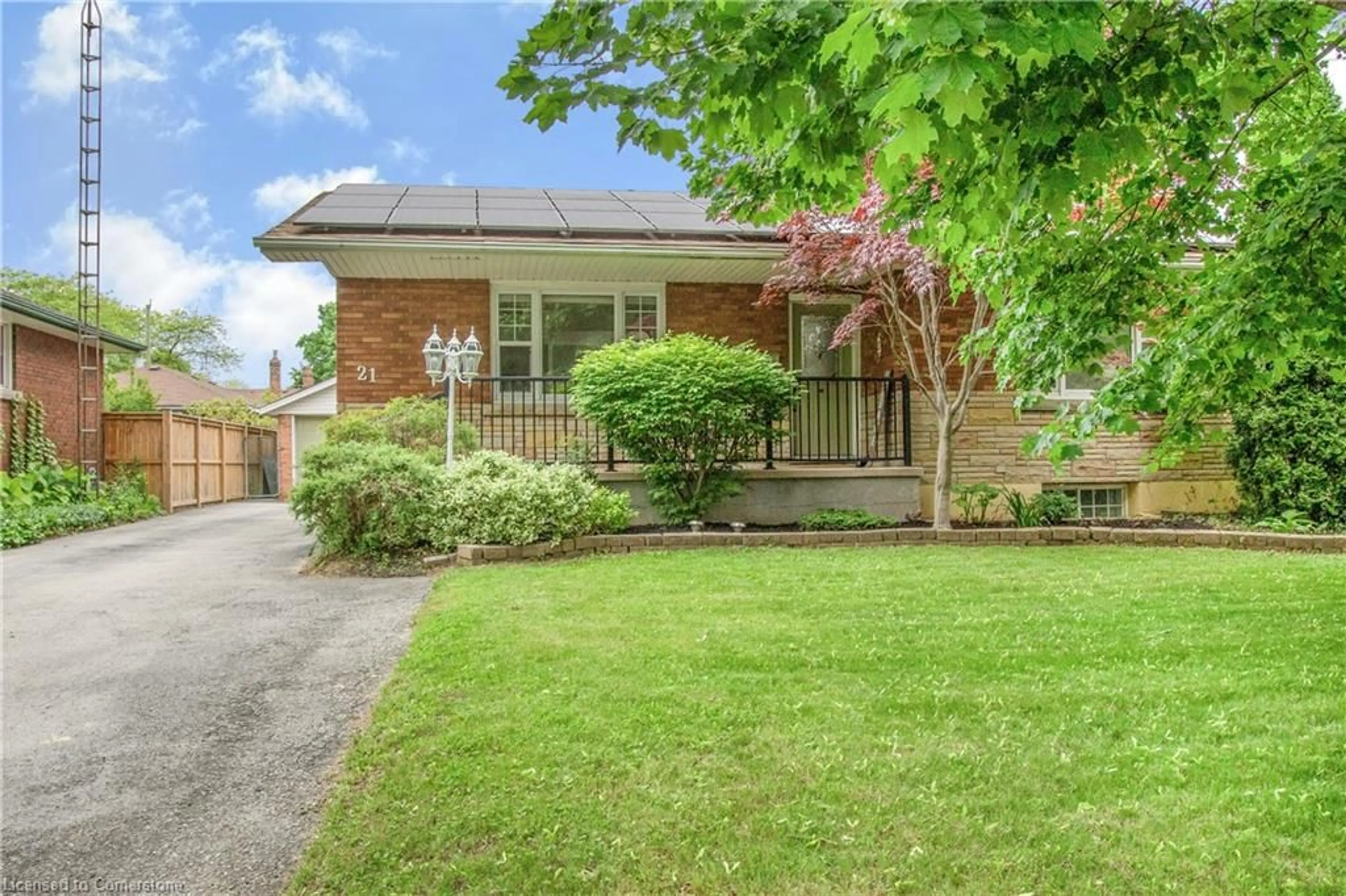 Home with brick exterior material, street for 21 Chalmers St, St. Catharines Ontario L2M 5C7