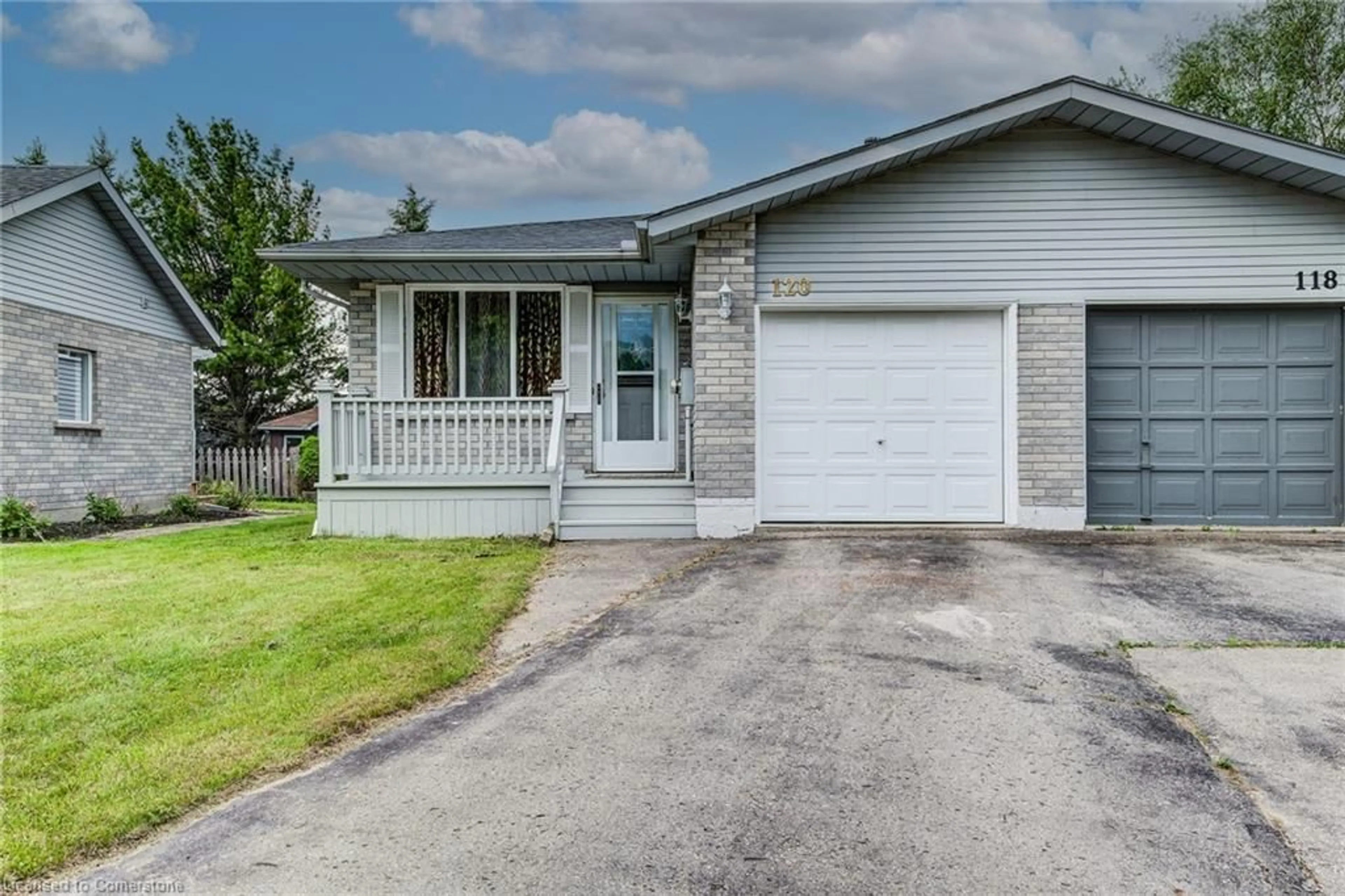 Home with vinyl exterior material, street for 120 Melissa Cres, Mount Forest Ontario N0G 2L3