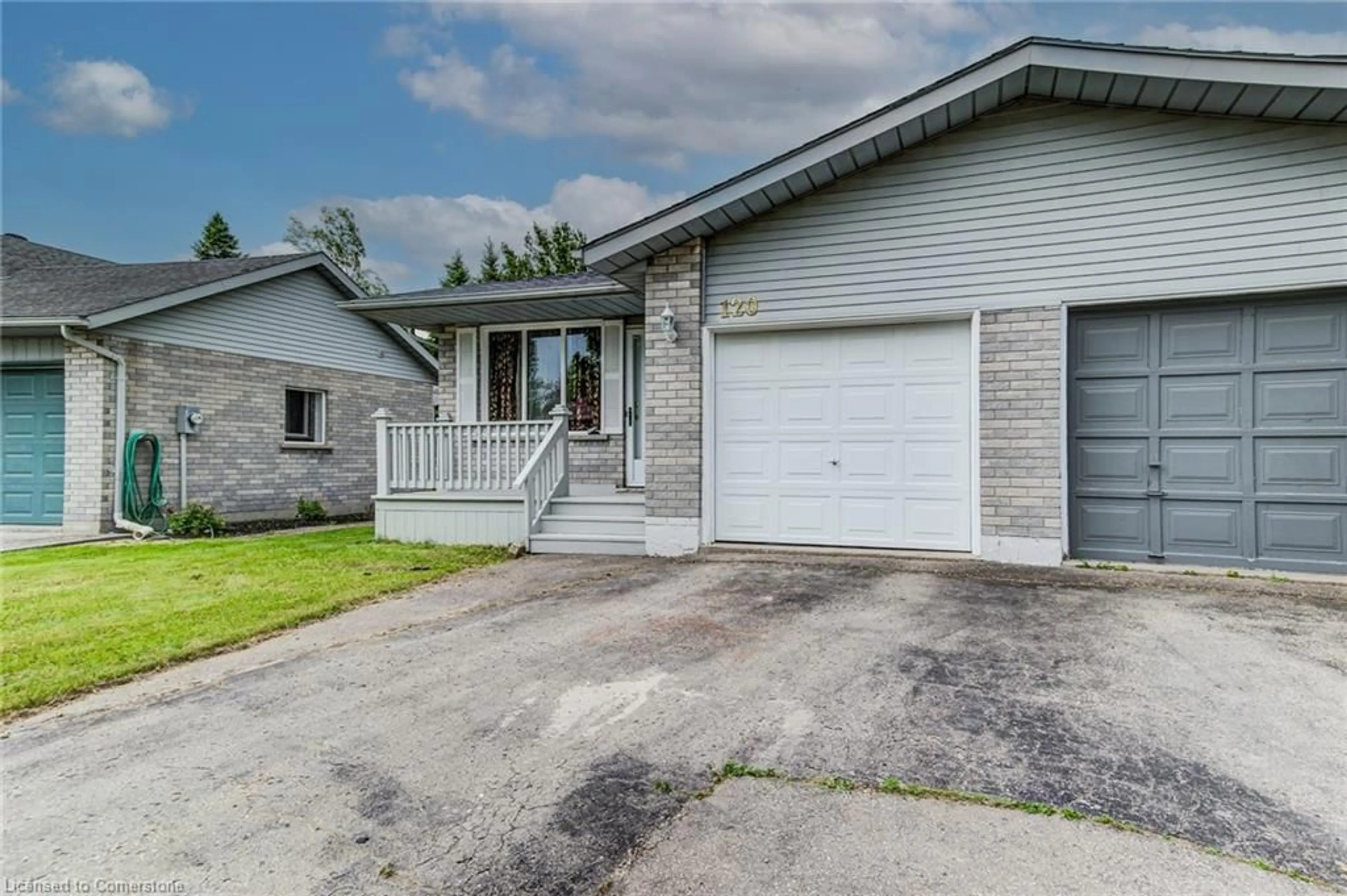 Home with vinyl exterior material, street for 120 Melissa Cres, Mount Forest Ontario N0G 2L3